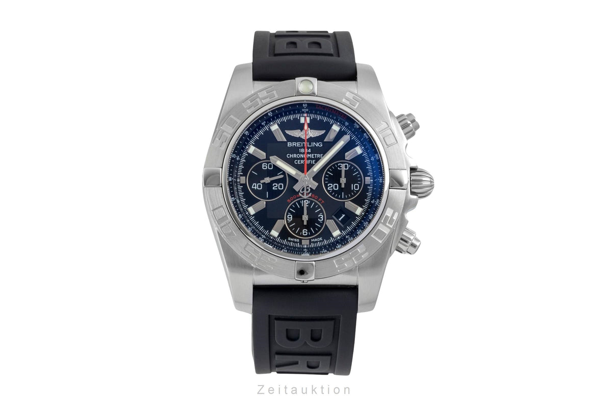 Breitling Chronomat 44 Chronograph Stahl Automatik Herrenuhr Ref. AB0110 [2605101]