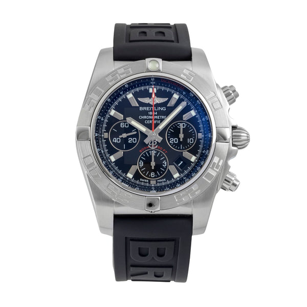 Breitling Chronomat 44 Chronograph Stahl Automatik Herrenuhr Ref. AB0110 [2605101]