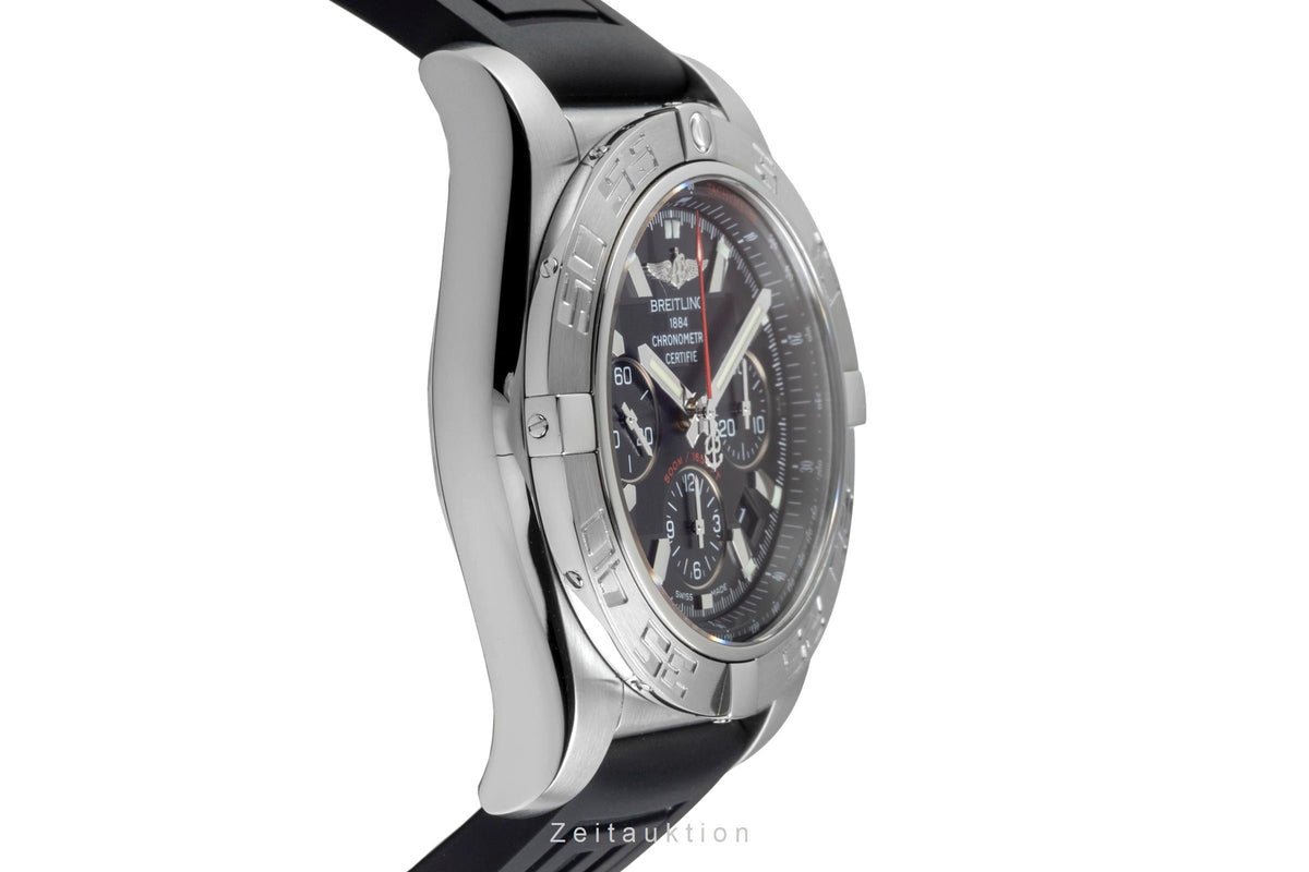 Breitling Chronomat 44 Chronograph Stahl Automatik Herrenuhr Ref. AB0110 [2605101]