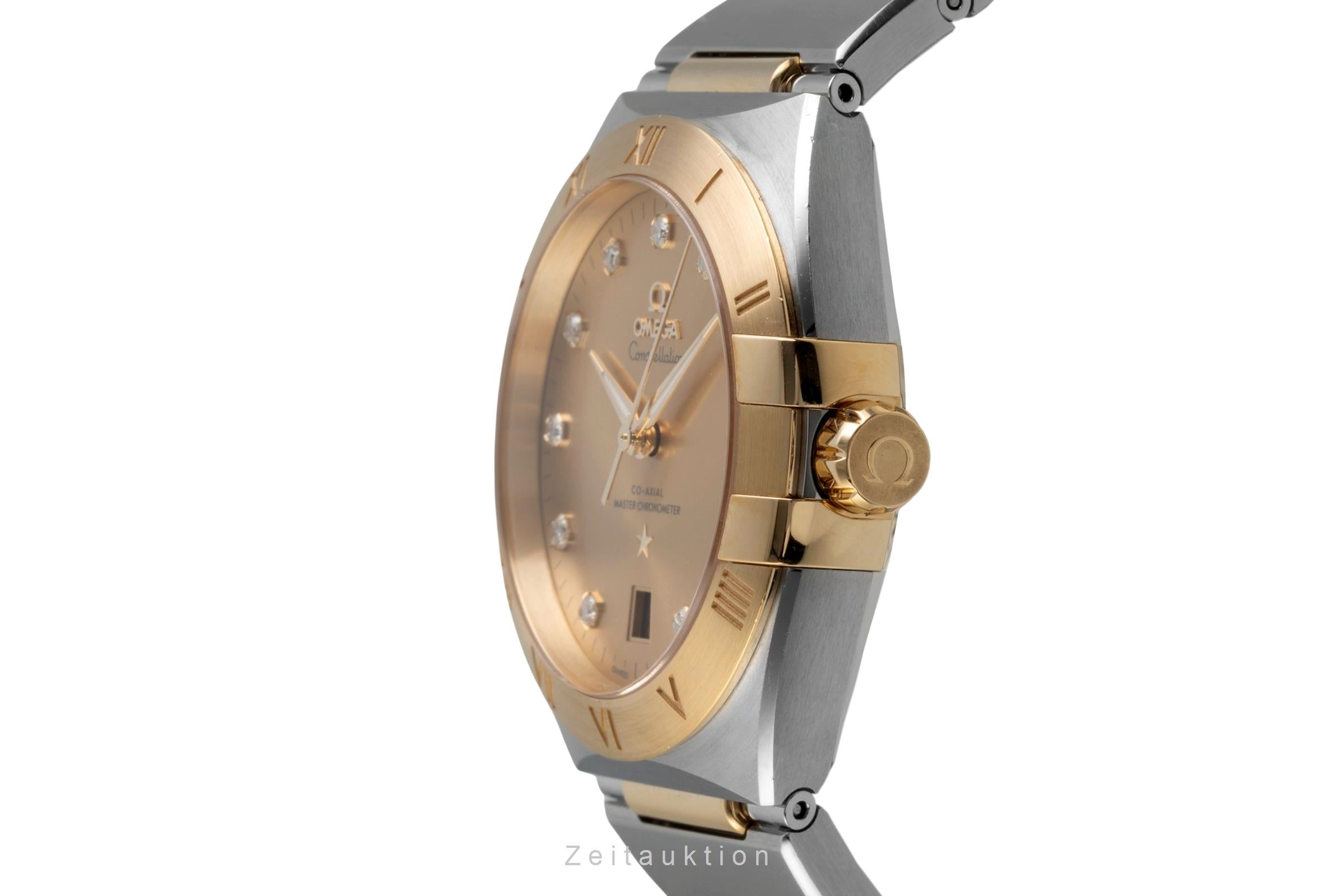 Omega Constellation Stahl / Gold Automatik Diamonds Ref. 131.20.39.20.58.001 B&P [2605102]