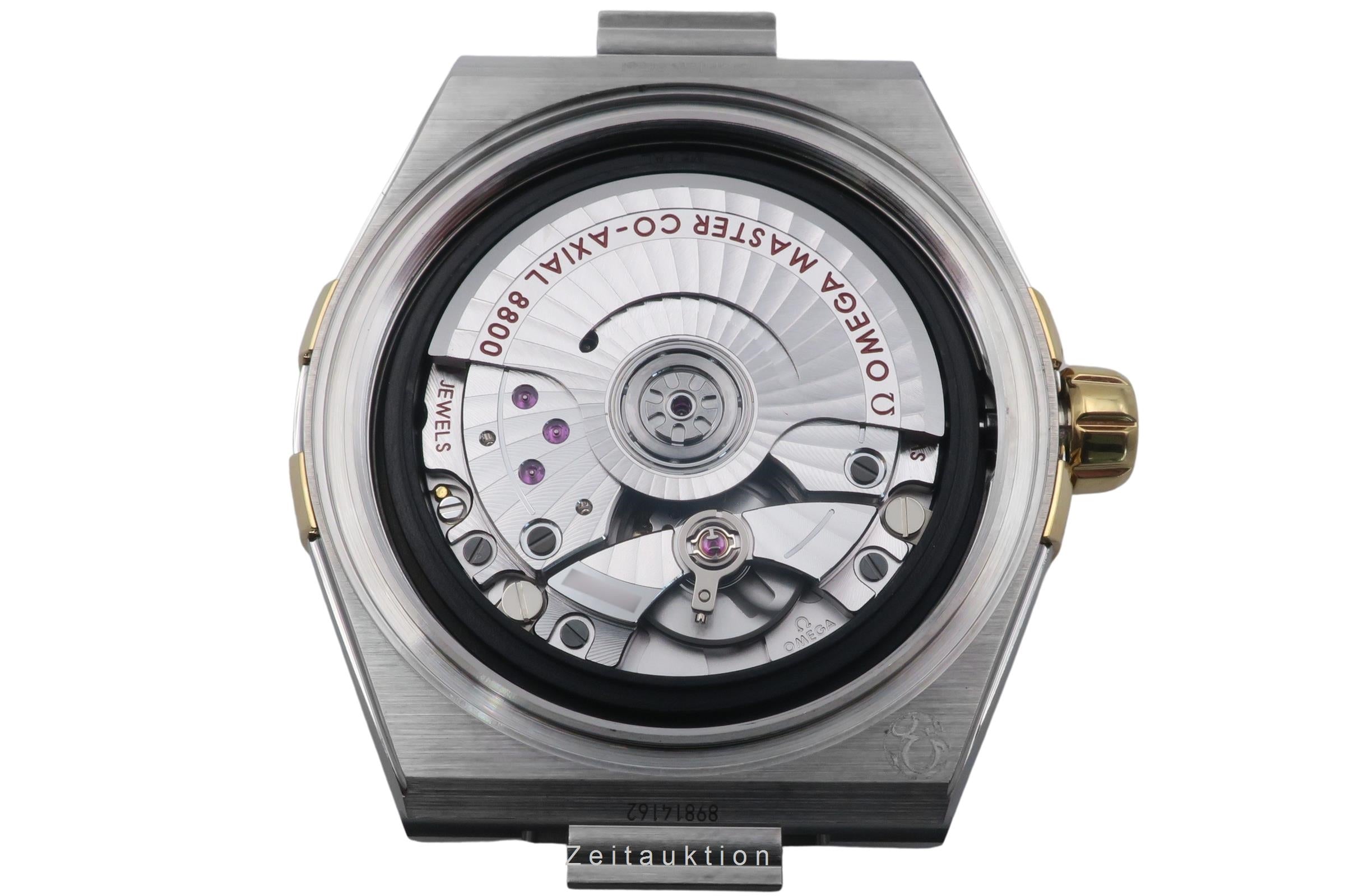 Omega Constellation Stahl / Gold Automatik Diamonds Ref. 131.20.39.20.58.001 B&P [2605102]
