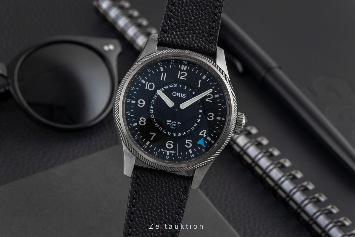 Oris Big Crown Pro Pilot steel automatic men's watch 01 798 7768 4284-Set LP: 2750EUR Limited  [2605104]