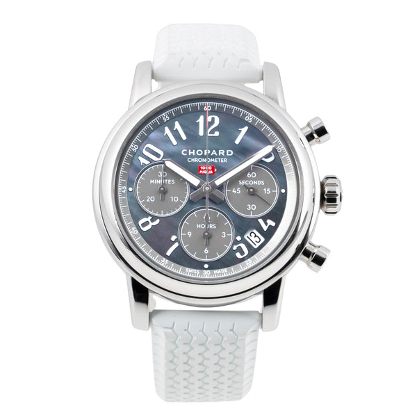 Chopard Mille Miglia chronograph steel automatic men's watch 168588-3001 LP: 10300EUR  [2605107]