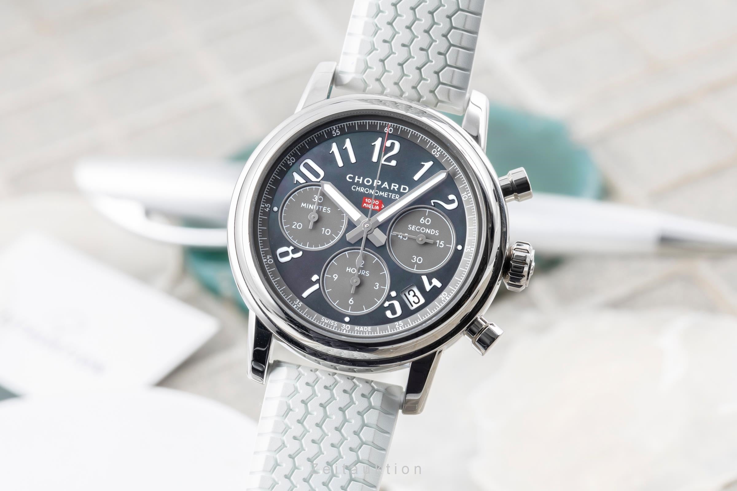 Chopard Mille Miglia chronograph steel automatic men's watch 168588-3001 LP: 10300EUR  [2605107]