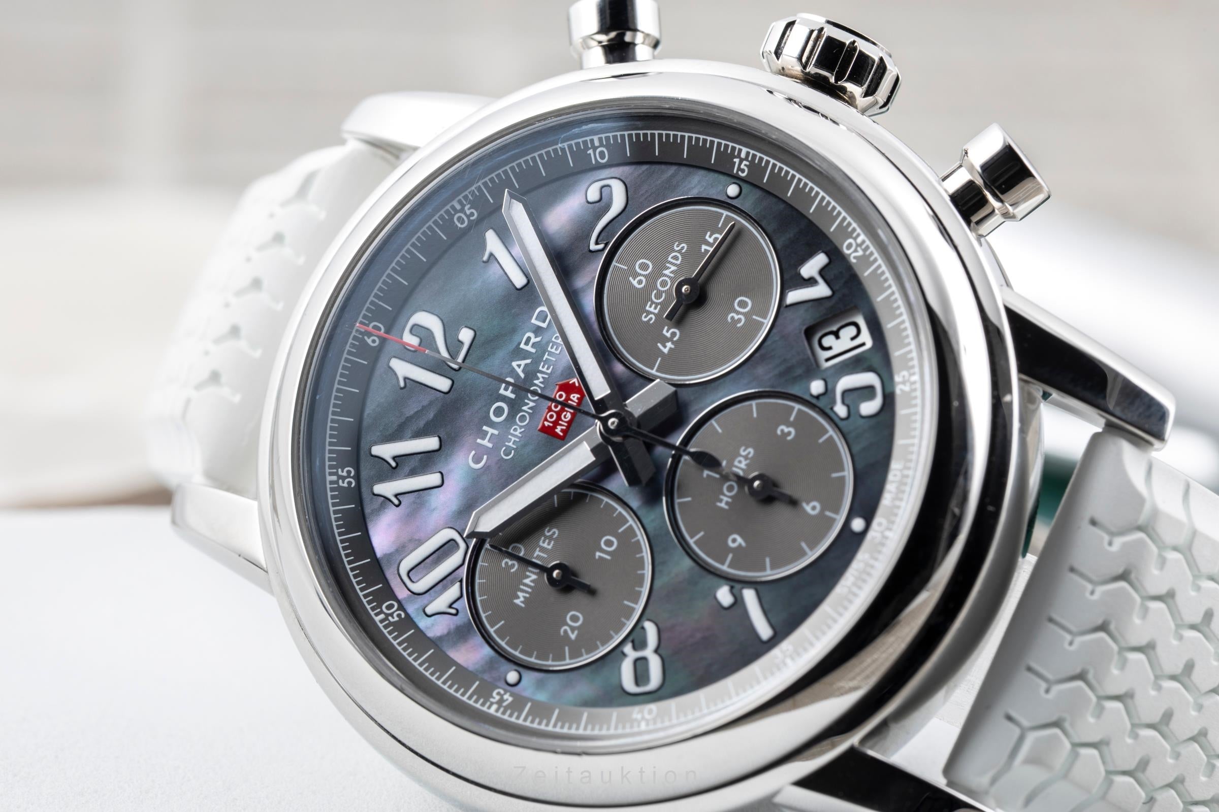Chopard Mille Miglia chronograph steel automatic men's watch 168588-3001 LP: 10300EUR  [2605107]