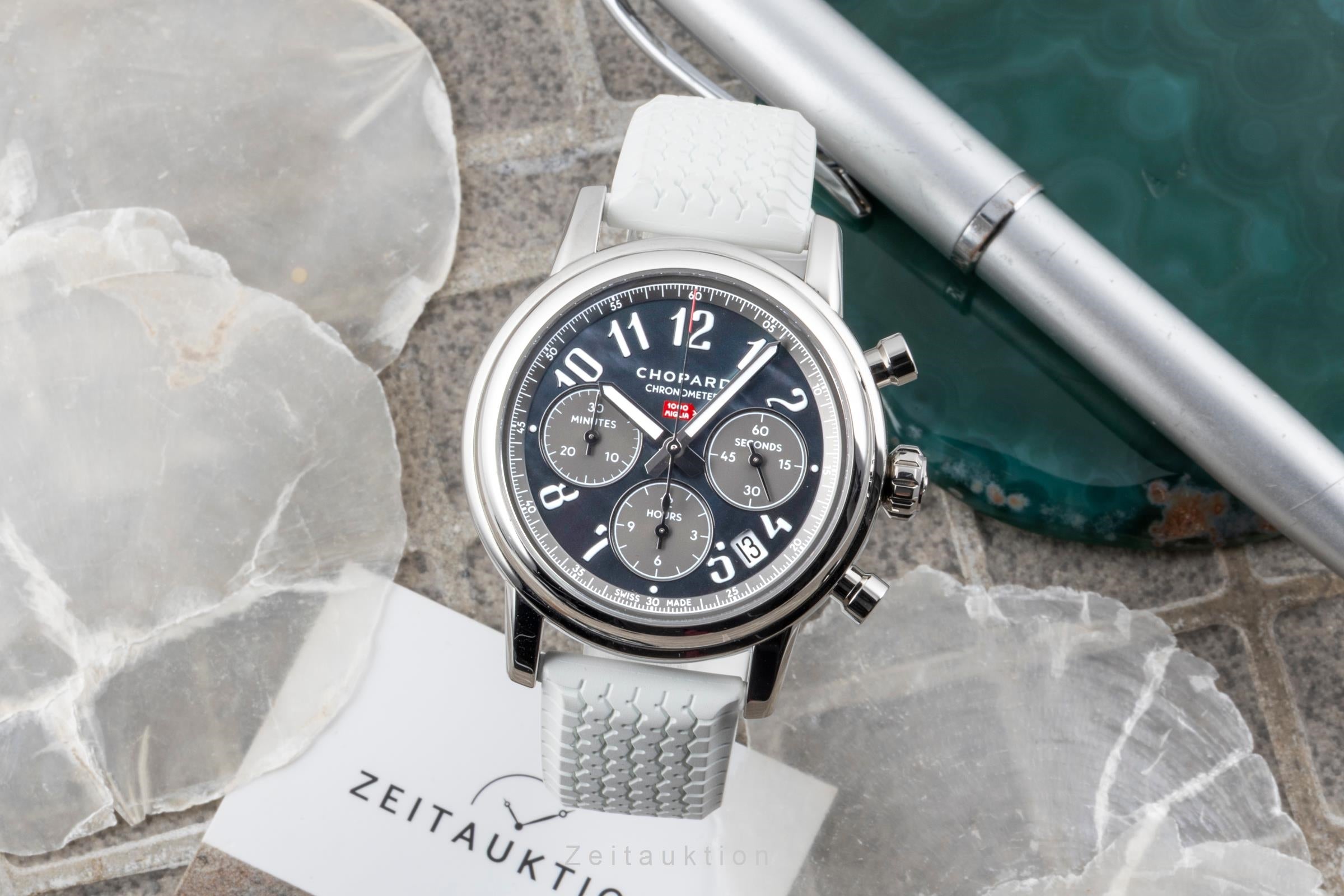 Chopard Mille Miglia chronograph steel automatic men's watch 168588-3001 LP: 10300EUR  [2605107]
