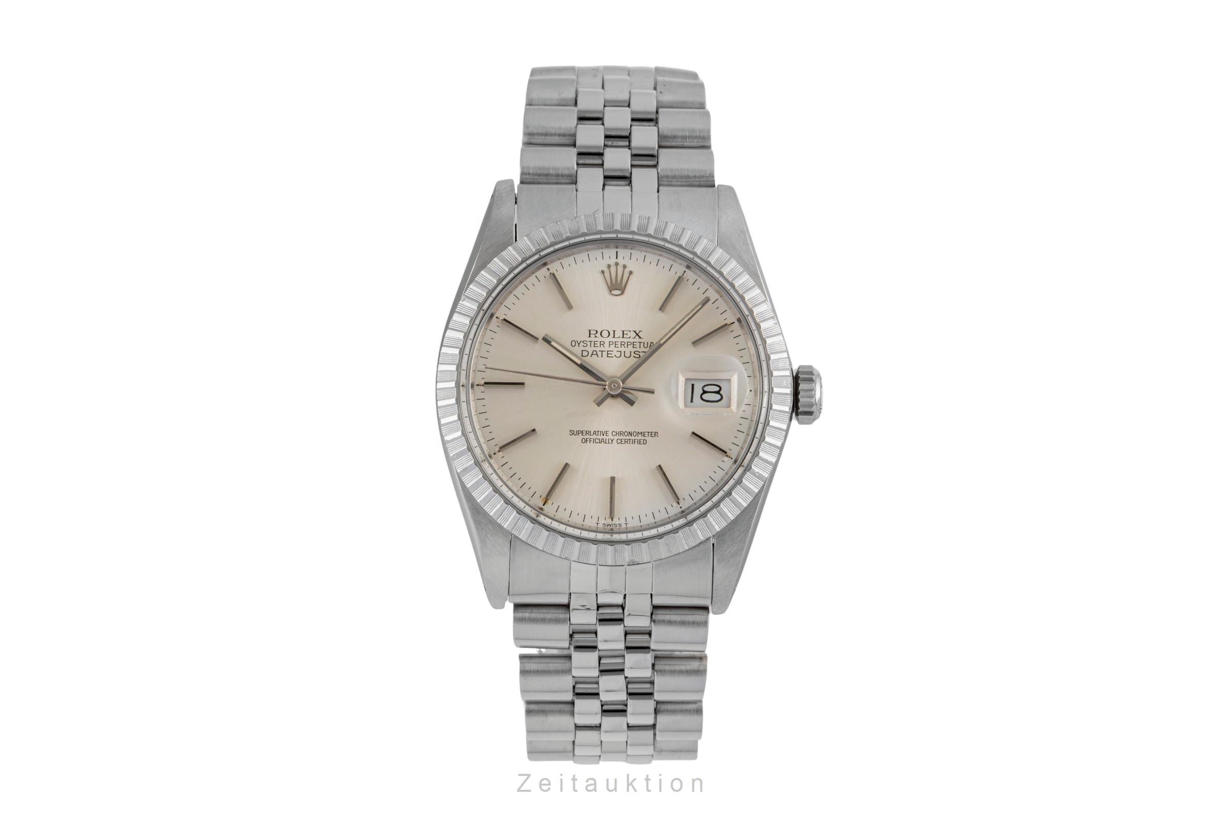 Rolex Datejust steel automatic men's watch 16030 Vintage  [2605108]