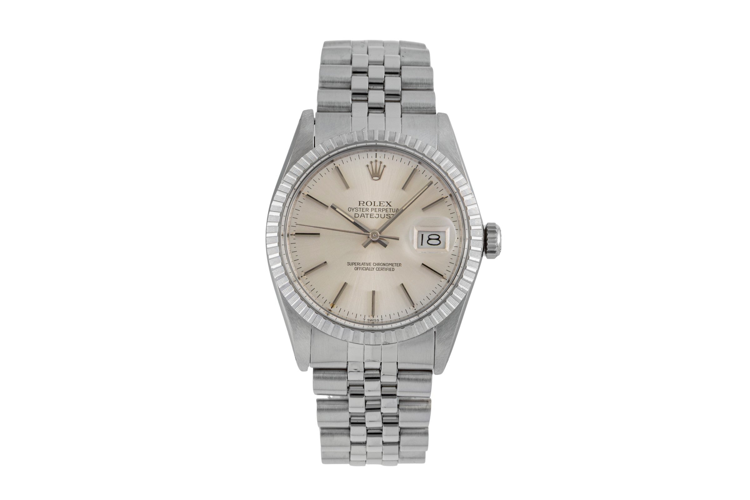Rolex Datejust steel automatic men's watch 16030 Vintage  [2605108]