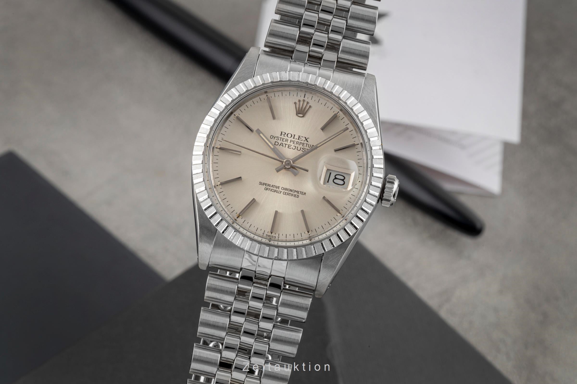 Rolex Datejust steel automatic men's watch 16030 Vintage  [2605108]