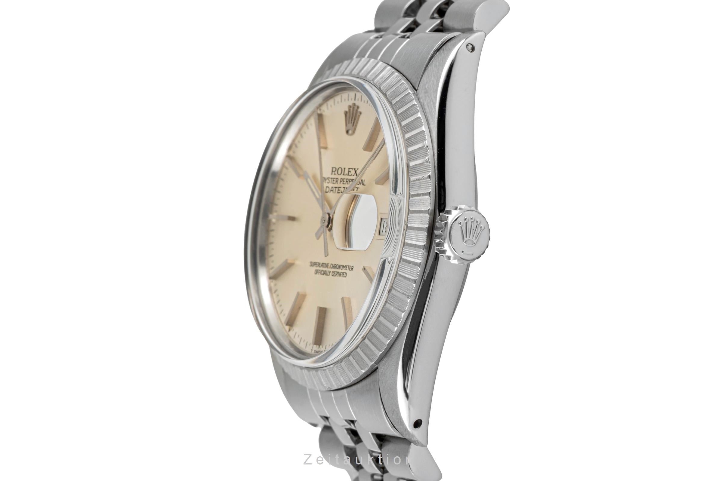 Rolex Datejust steel automatic men's watch 16030 Vintage  [2605108]