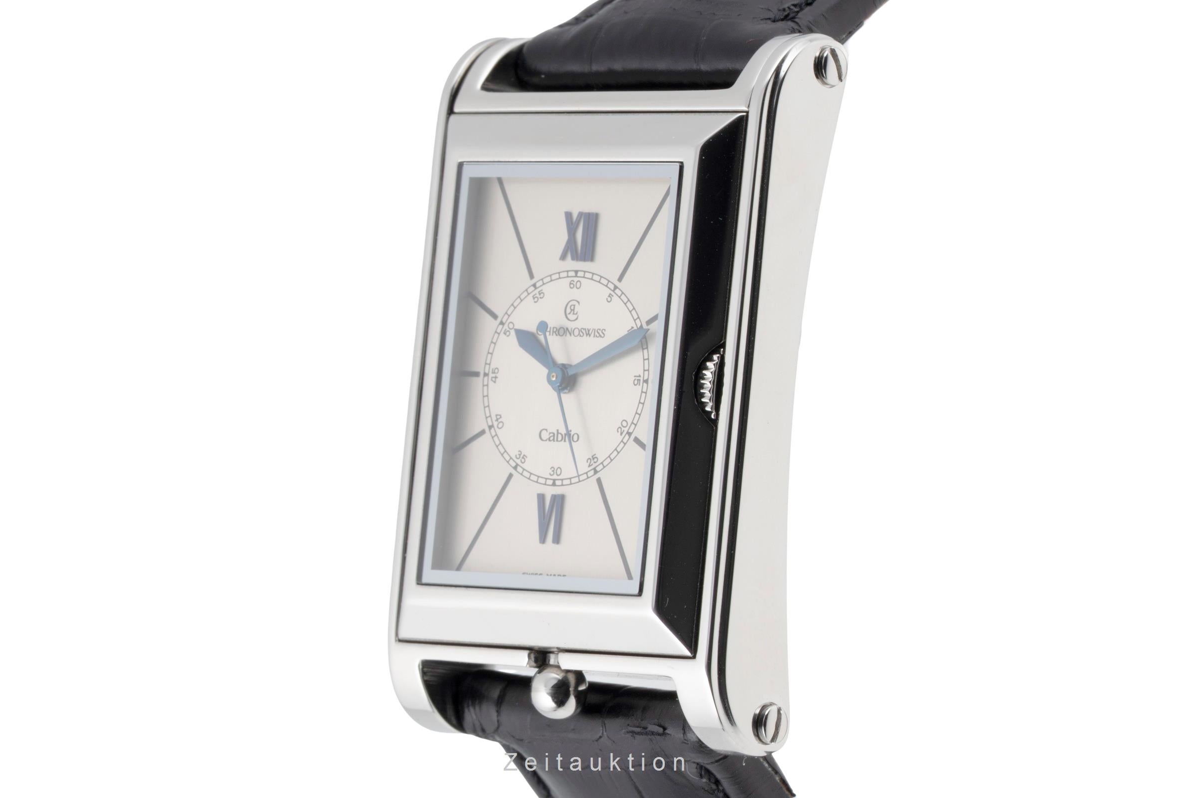 Chronoswiss Cabrio Stahl Automatik Herrenuhr Ref. CH 2673 Box [2605109]
