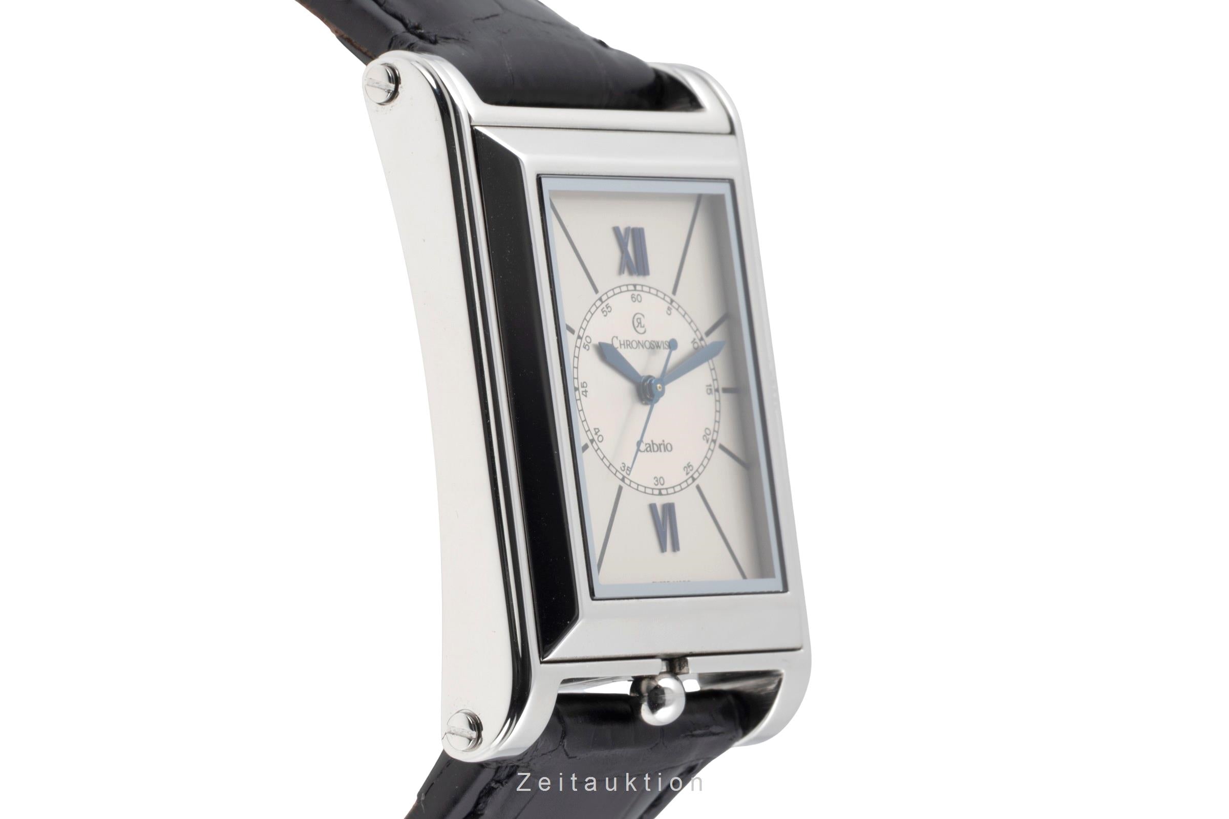 Chronoswiss Cabrio Stahl Automatik Herrenuhr Ref. CH 2673 Box [2605109]