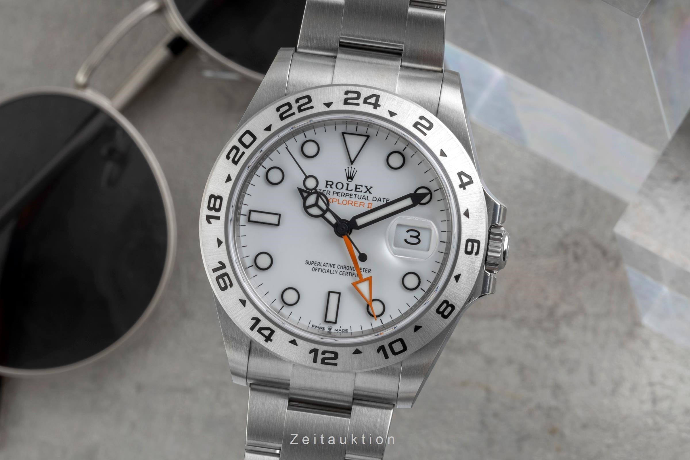 Rolex Explorer II steel automatic men's watch 226570  [2605111]