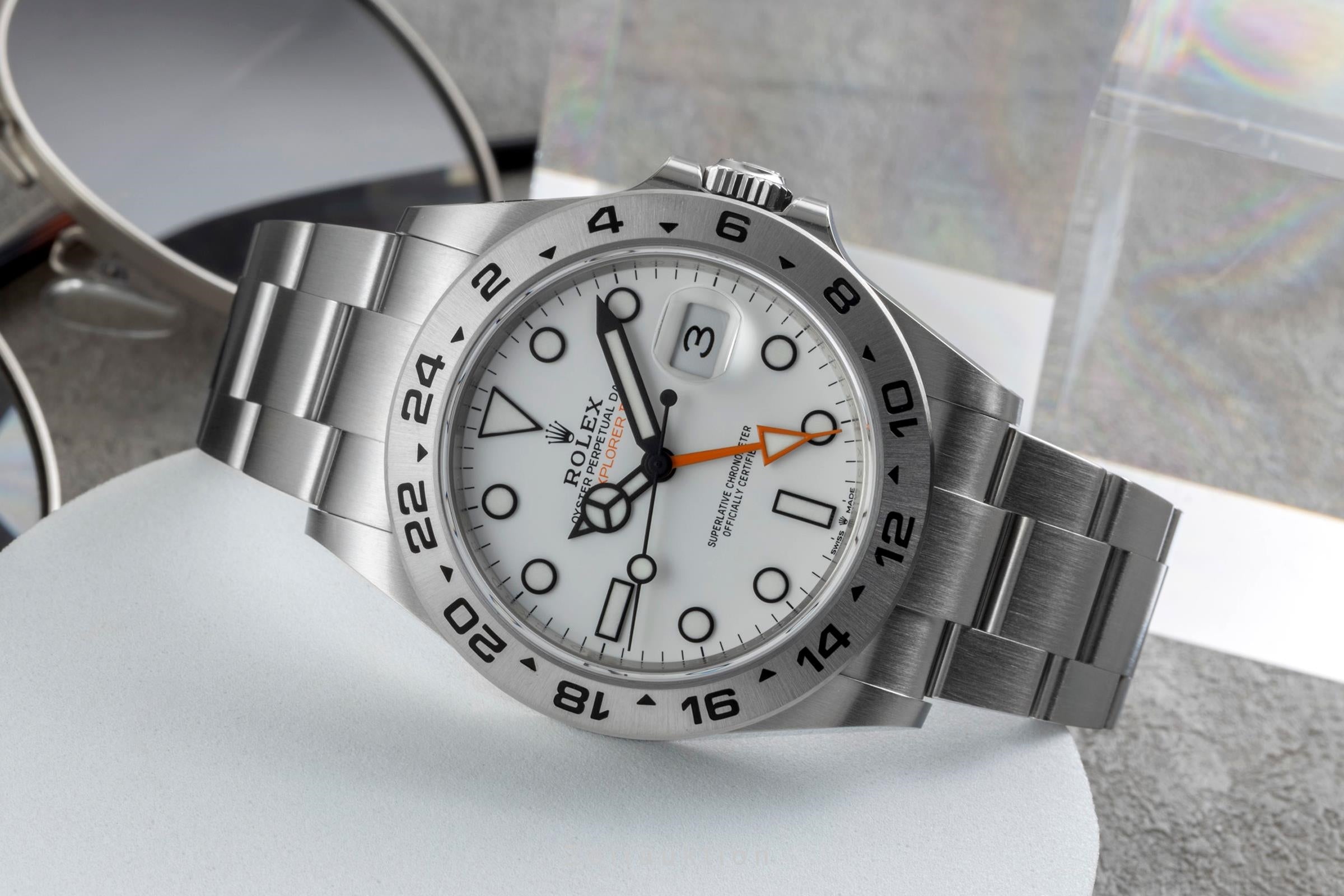 Rolex Explorer II steel automatic men's watch 226570  [2605111]