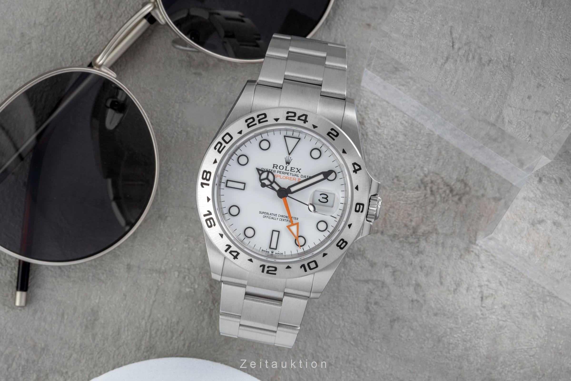 Rolex Explorer II steel automatic men's watch 226570  [2605111]
