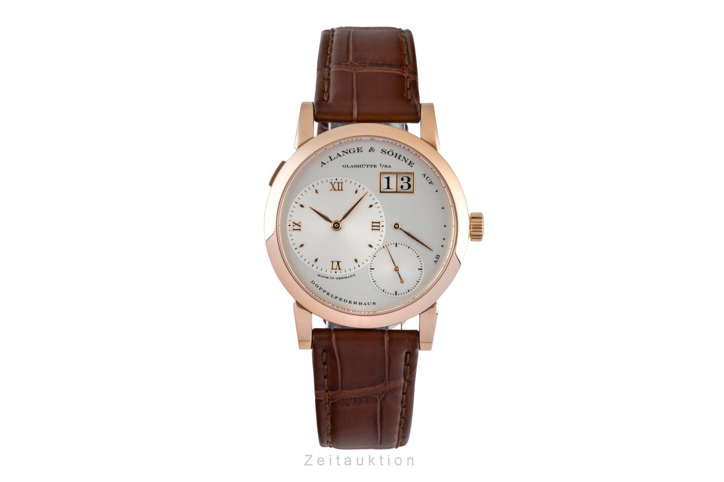 A. Lange & Söhne Lange 1 or rouge 18 ct à remontage manuel montre pour hommes 101.032 LP: 48900EUR  [2605113]