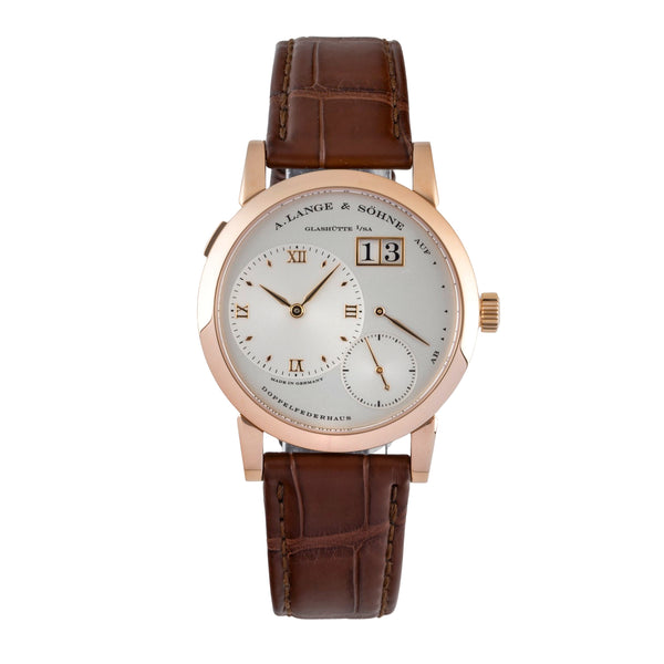 A. Lange & Söhne Lange 1 or rouge 18 ct à remontage manuel montre pour hommes 101.032 LP: 48900EUR  [2605113]
