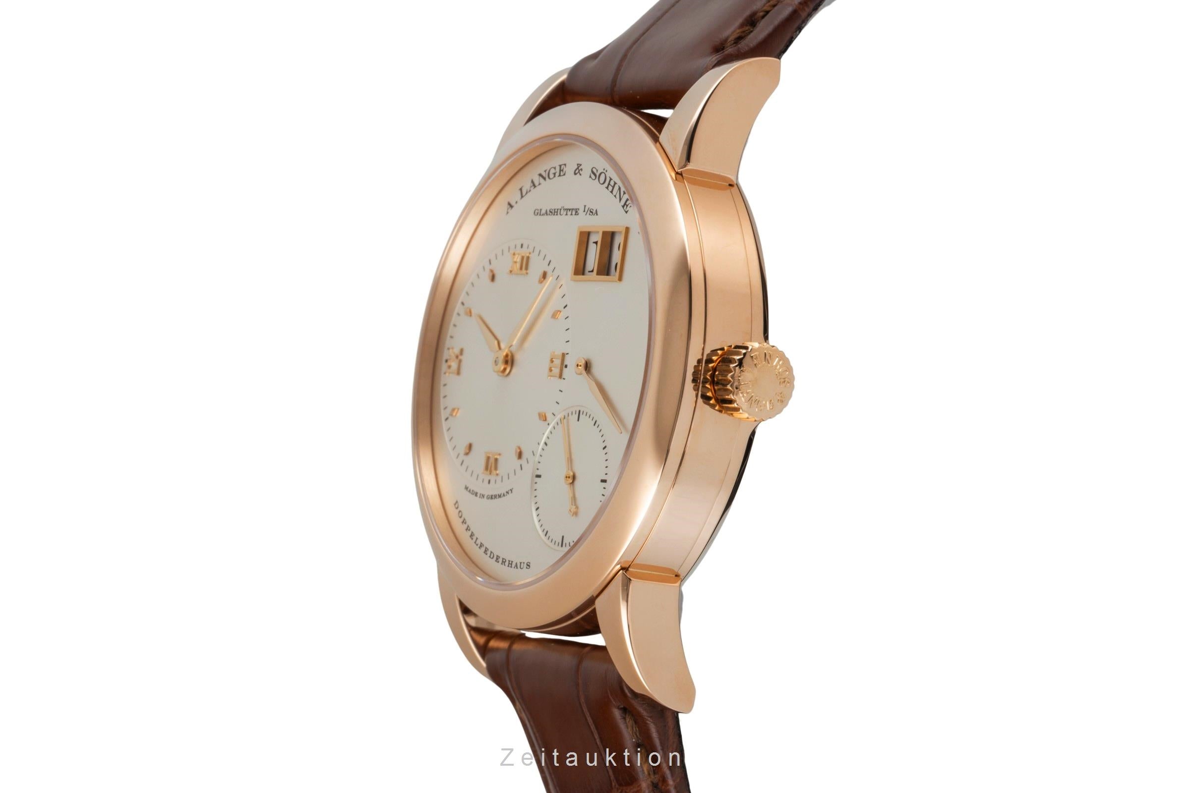 A. Lange & Söhne Lange 1 or rouge 18 ct à remontage manuel montre pour hommes 101.032 LP: 48900EUR  [2605113]