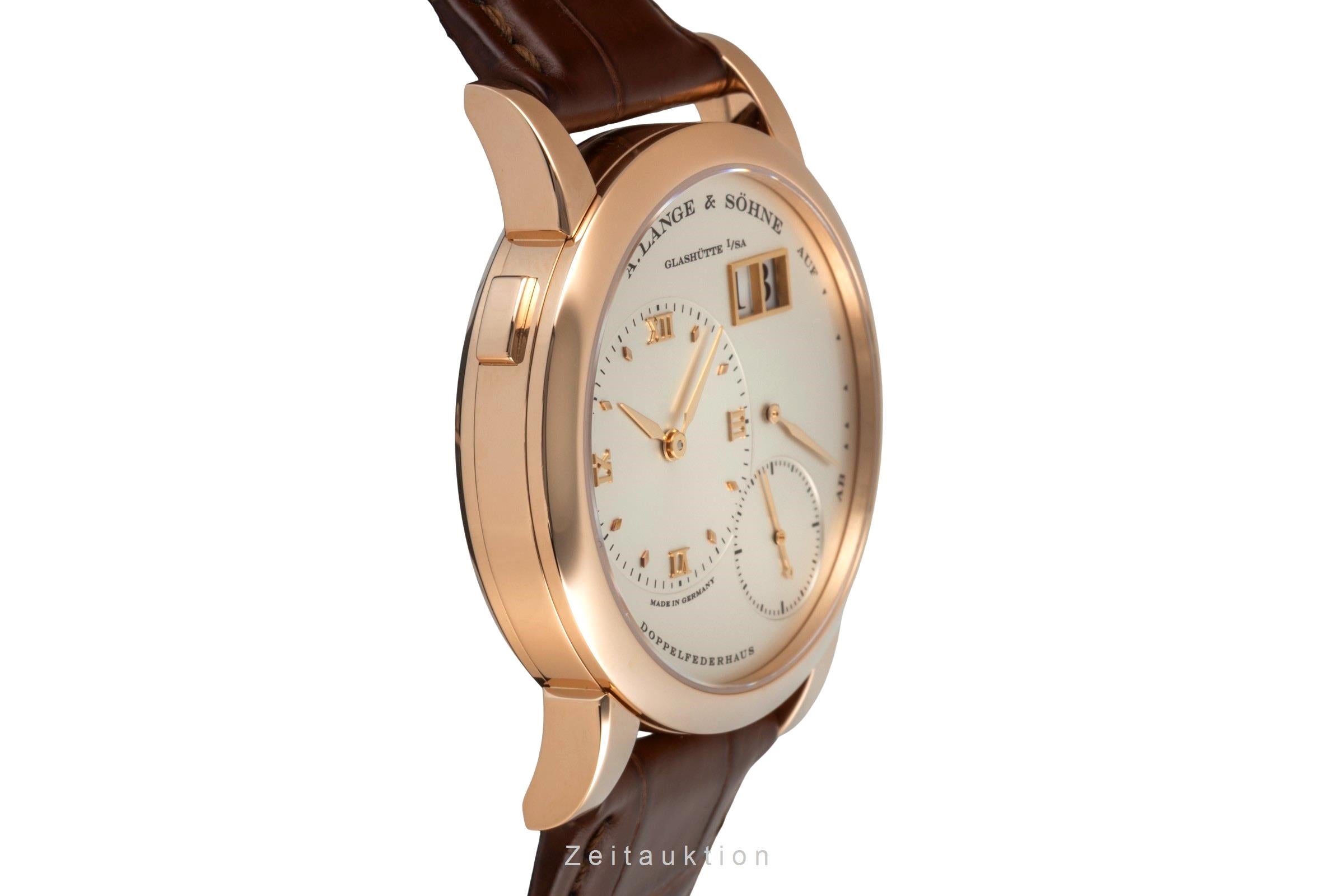 A. Lange & Söhne Lange 1 or rouge 18 ct à remontage manuel montre pour hommes 101.032 LP: 48900EUR  [2605113]
