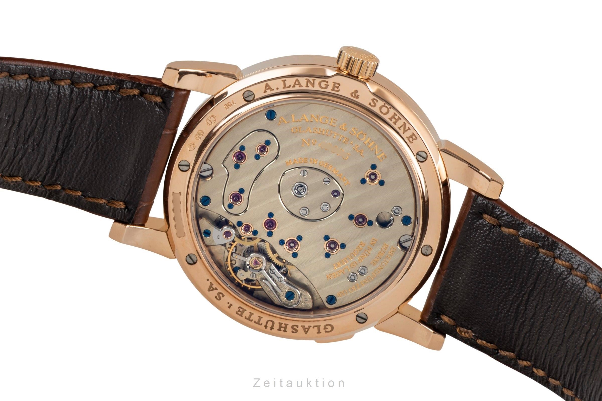 A. Lange & Söhne Lange 1 or rouge 18 ct à remontage manuel montre pour hommes 101.032 LP: 48900EUR  [2605113]