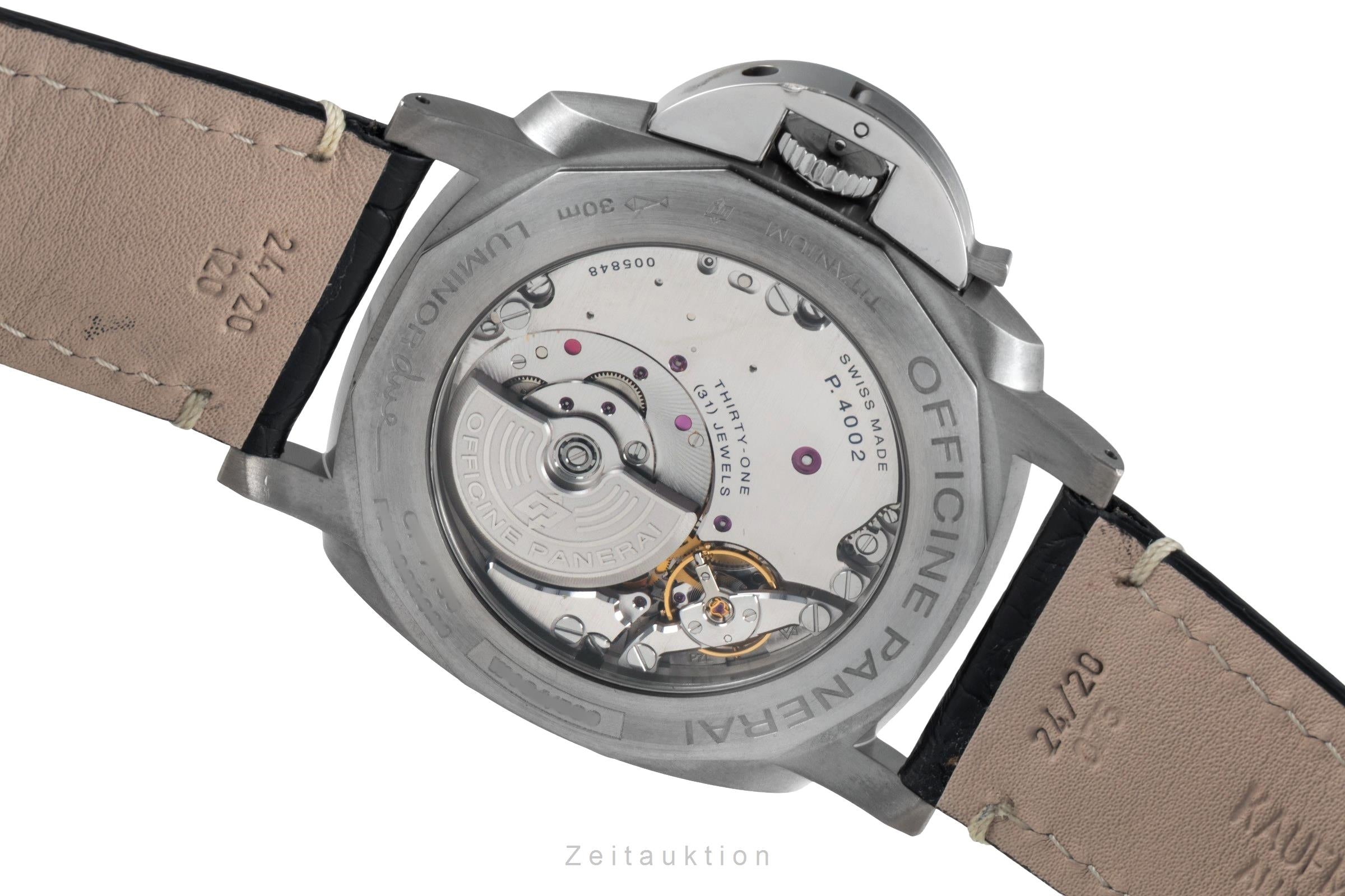Panerai Luminor GMT titanium automatic men's watch PAM00964  [2605114]