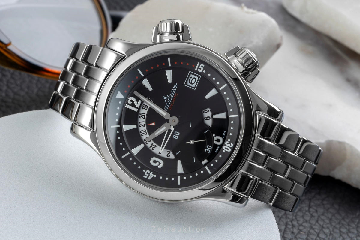 Jaeger LeCoultre Master Compressor Stahl Dualmatic Ref. 146.8.02 Klassiker [2605115]
