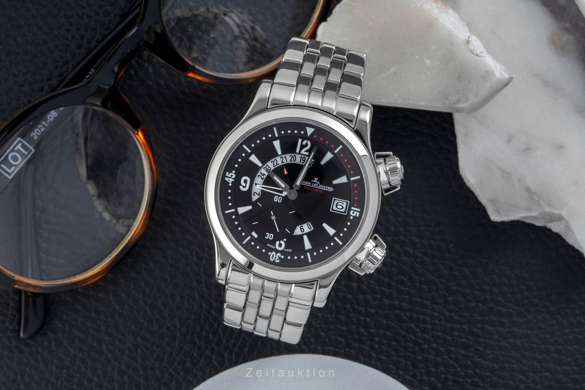 Jaeger LeCoultre Master Compressor Stahl Dualmatic Ref. 146.8.02 Klassiker [2605115]