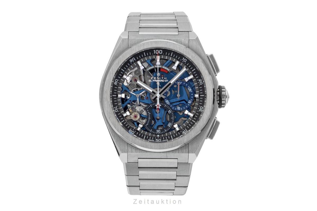Zenith Defy chronograph titanium automatic men's watch 95.9002.9004/78.M9000 LP: 15100EUR  [2605116]