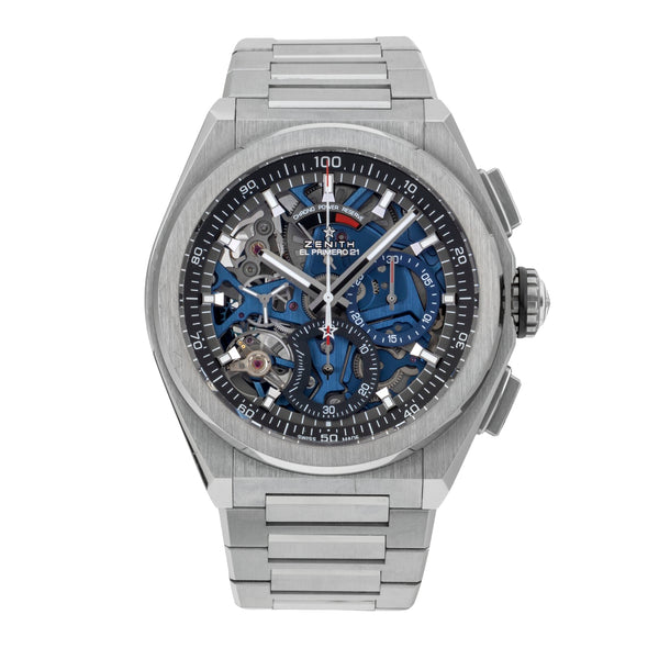 Zenith Defy chronograph titanium automatic men's watch 95.9002.9004/78.M9000 LP: 15100EUR  [2605116]