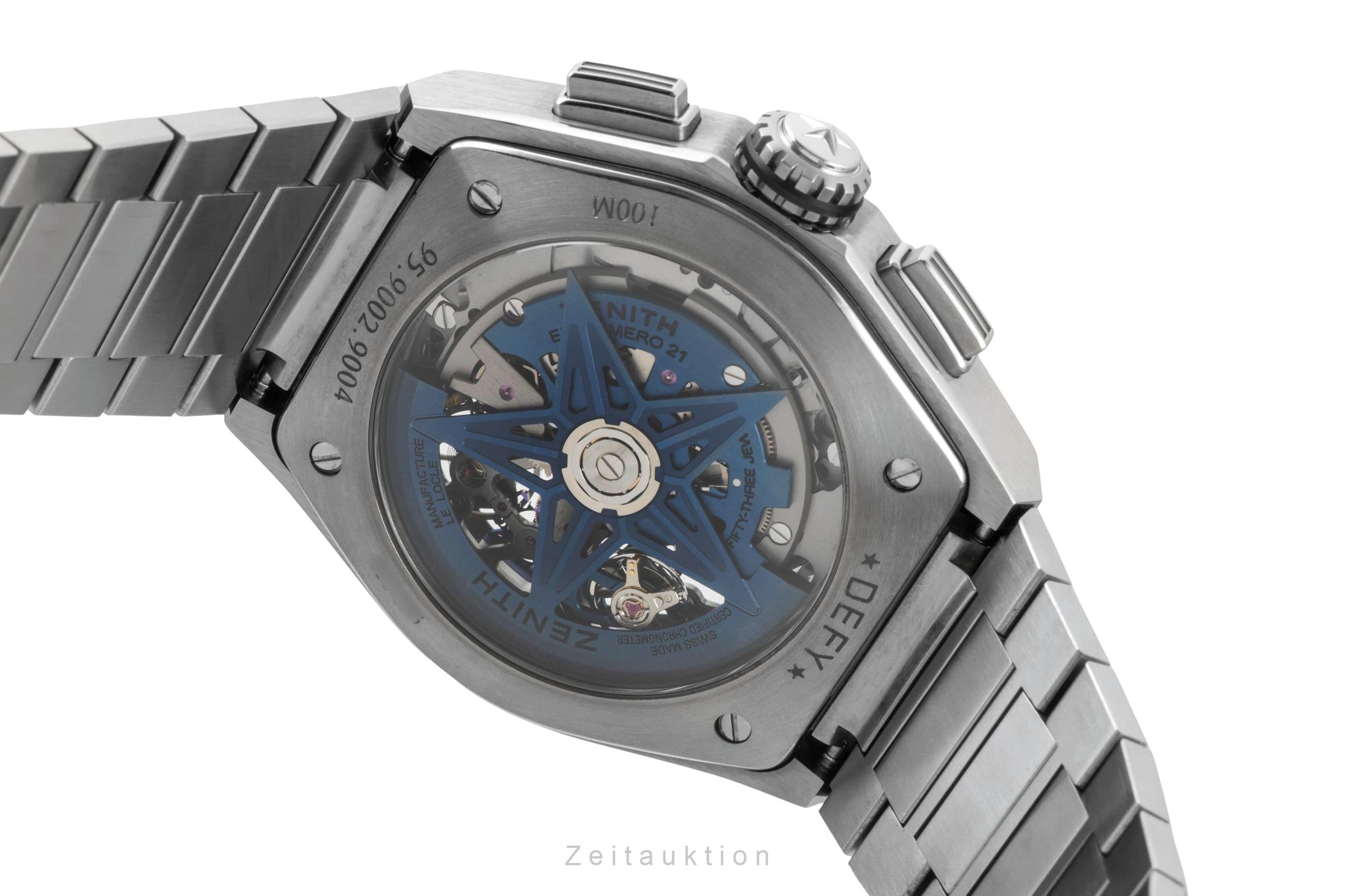 Zenith Defy chronograph titanium automatic men's watch 95.9002.9004/78.M9000 LP: 15100EUR  [2605116]