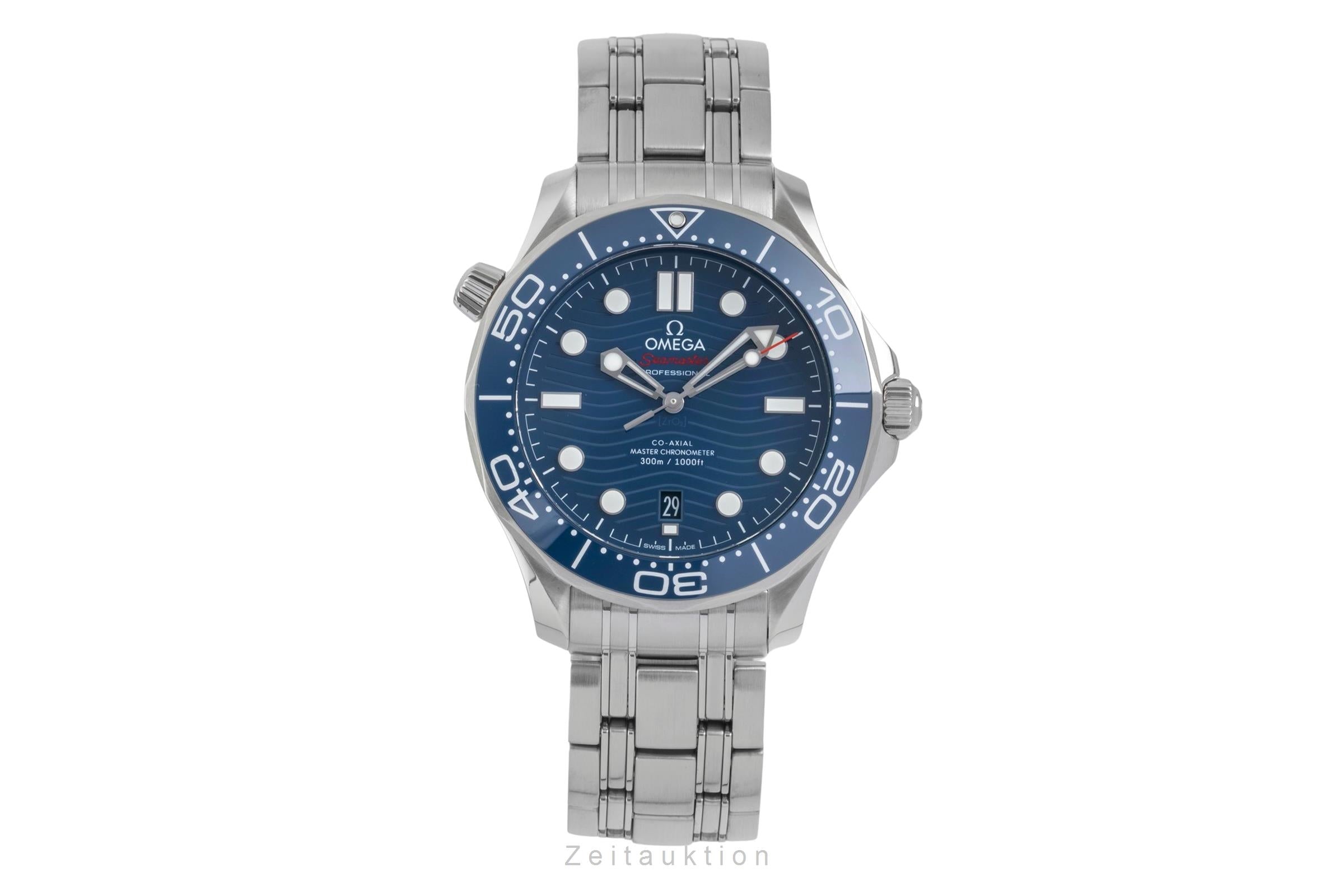 Omega Seamaster steel automatic men's watch 210.30.42.20.03.001 LP: 6500EUR  [2605117]