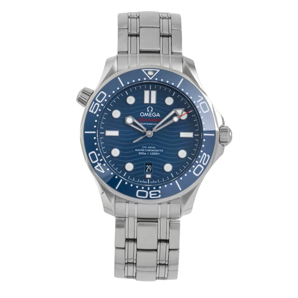 Omega Seamaster steel automatic men's watch 210.30.42.20.03.001 LP: 6500EUR  [2605117]