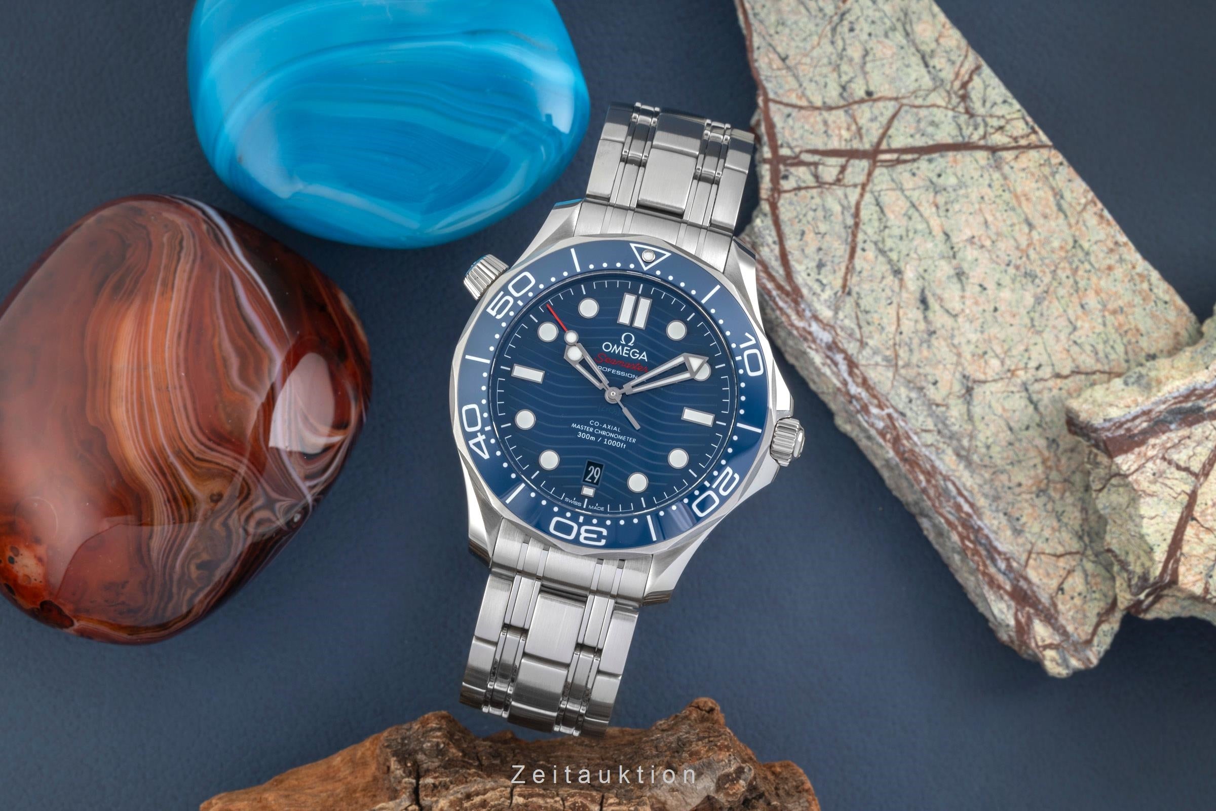 Omega Seamaster steel automatic men's watch 210.30.42.20.03.001 LP: 6500EUR  [2605117]