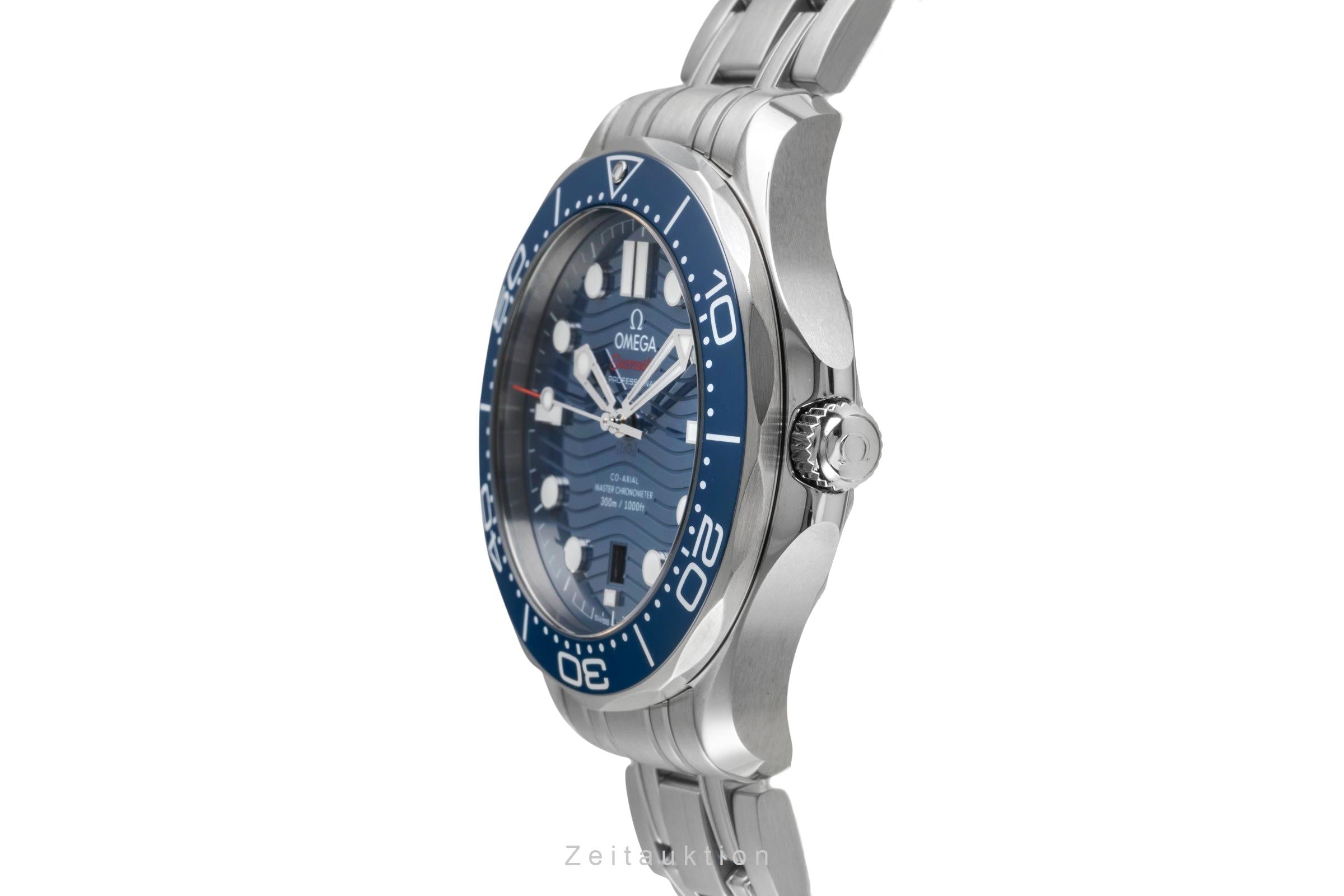 Omega Seamaster steel automatic men's watch 210.30.42.20.03.001 LP: 6500EUR  [2605117]