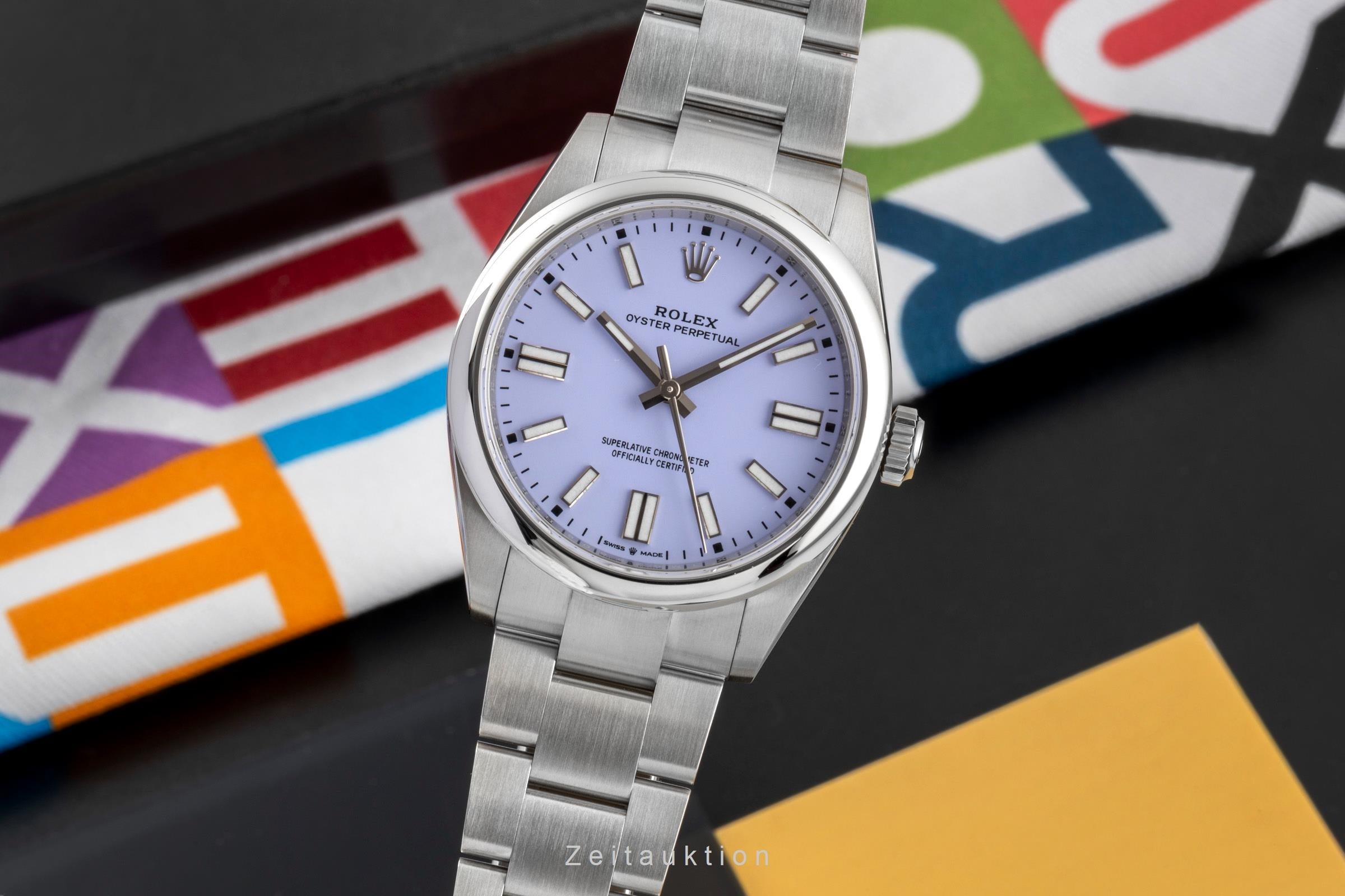 Rolex Oyster Perpetual acero automático reloj para caballeros 134300-0012  [2605118]