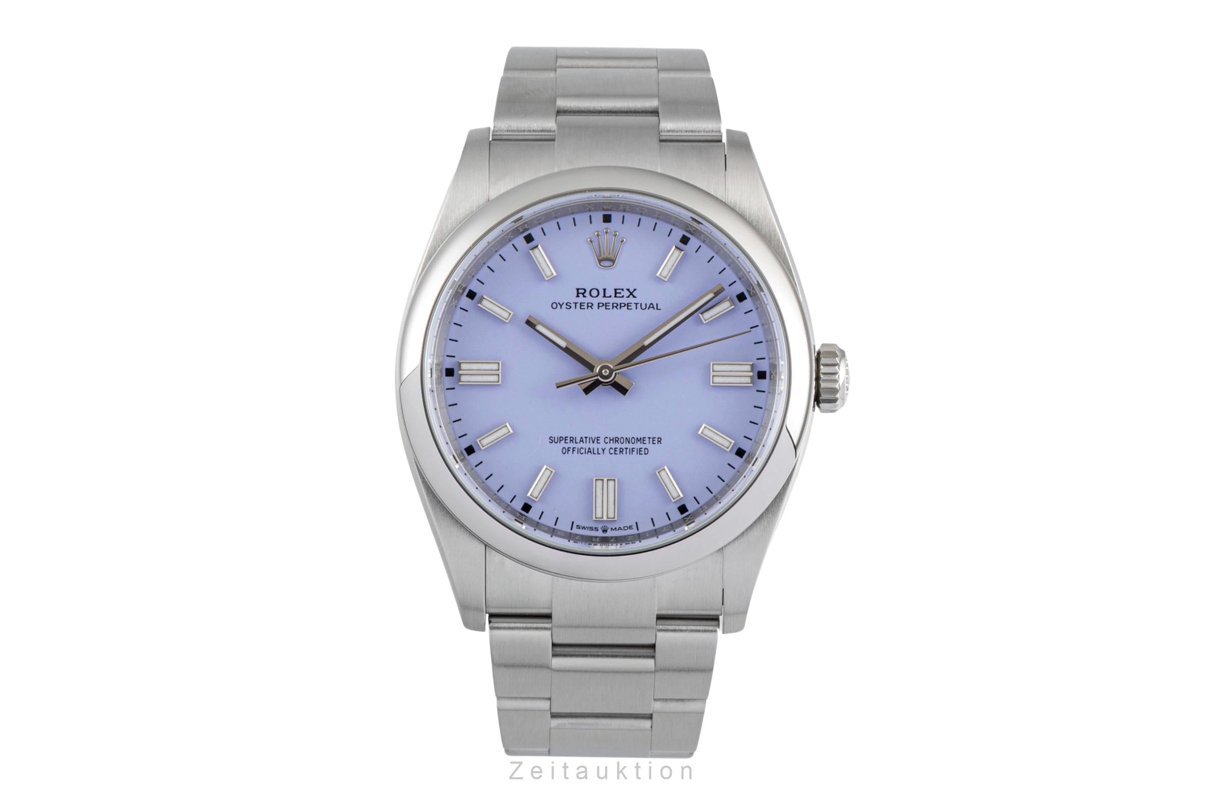 Rolex Oyster Perpetual steel automatic men's watch 126000-0013  [2605119]