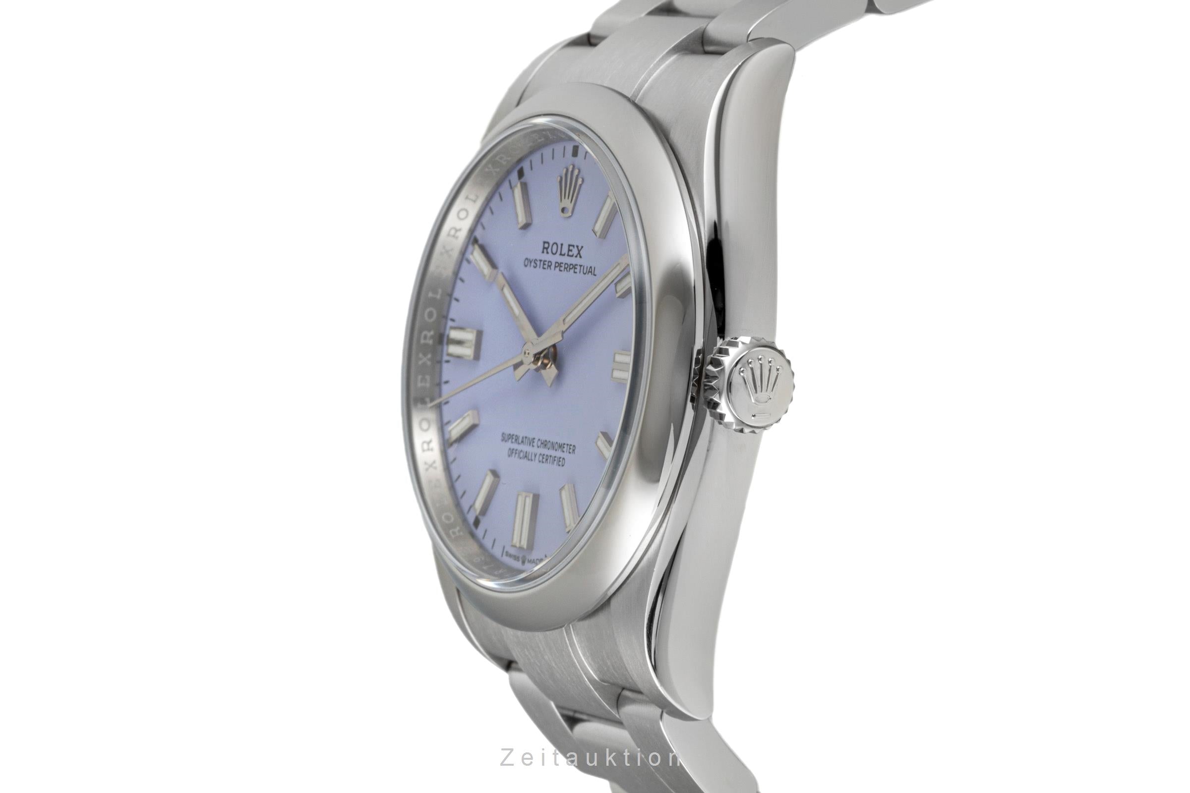 Rolex Oyster Perpetual steel automatic men's watch 126000-0013  [2605119]
