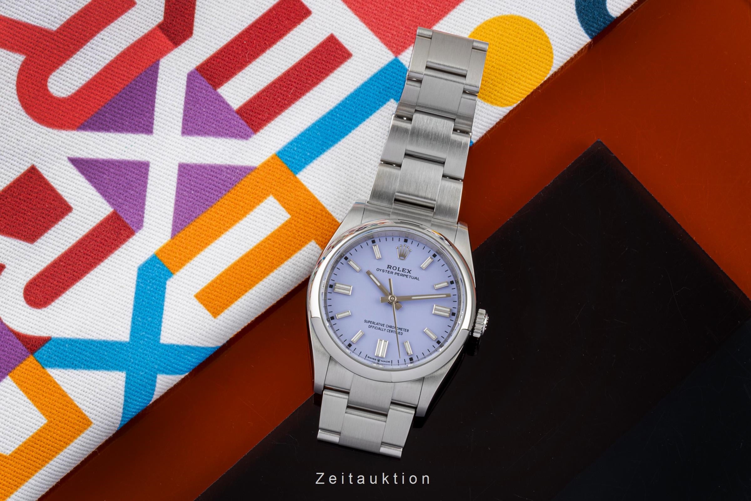 Rolex Oyster Perpetual steel automatic men's watch 126000-0013  [2605119]