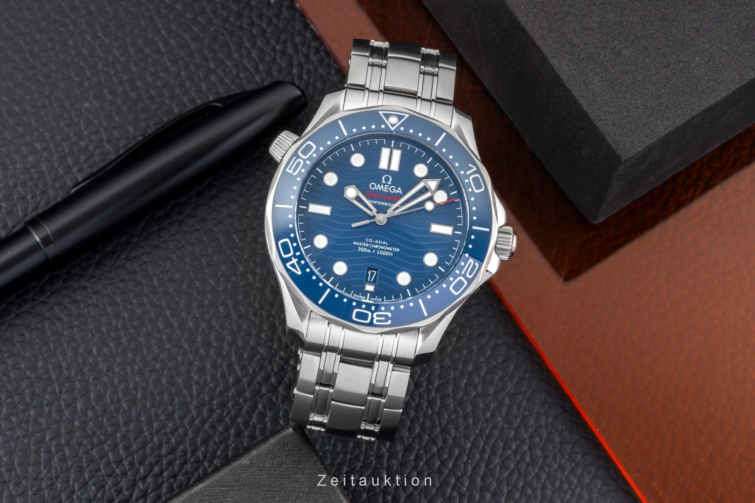 Omega Seamaster steel automatic men's watch 210.30.42.20.03.001  [2605120]