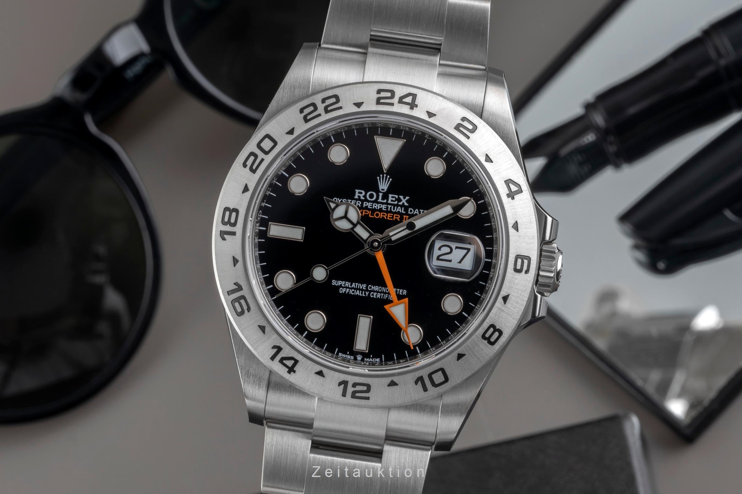 Rolex Explorer II steel automatic men's watch 226570  [2605123]