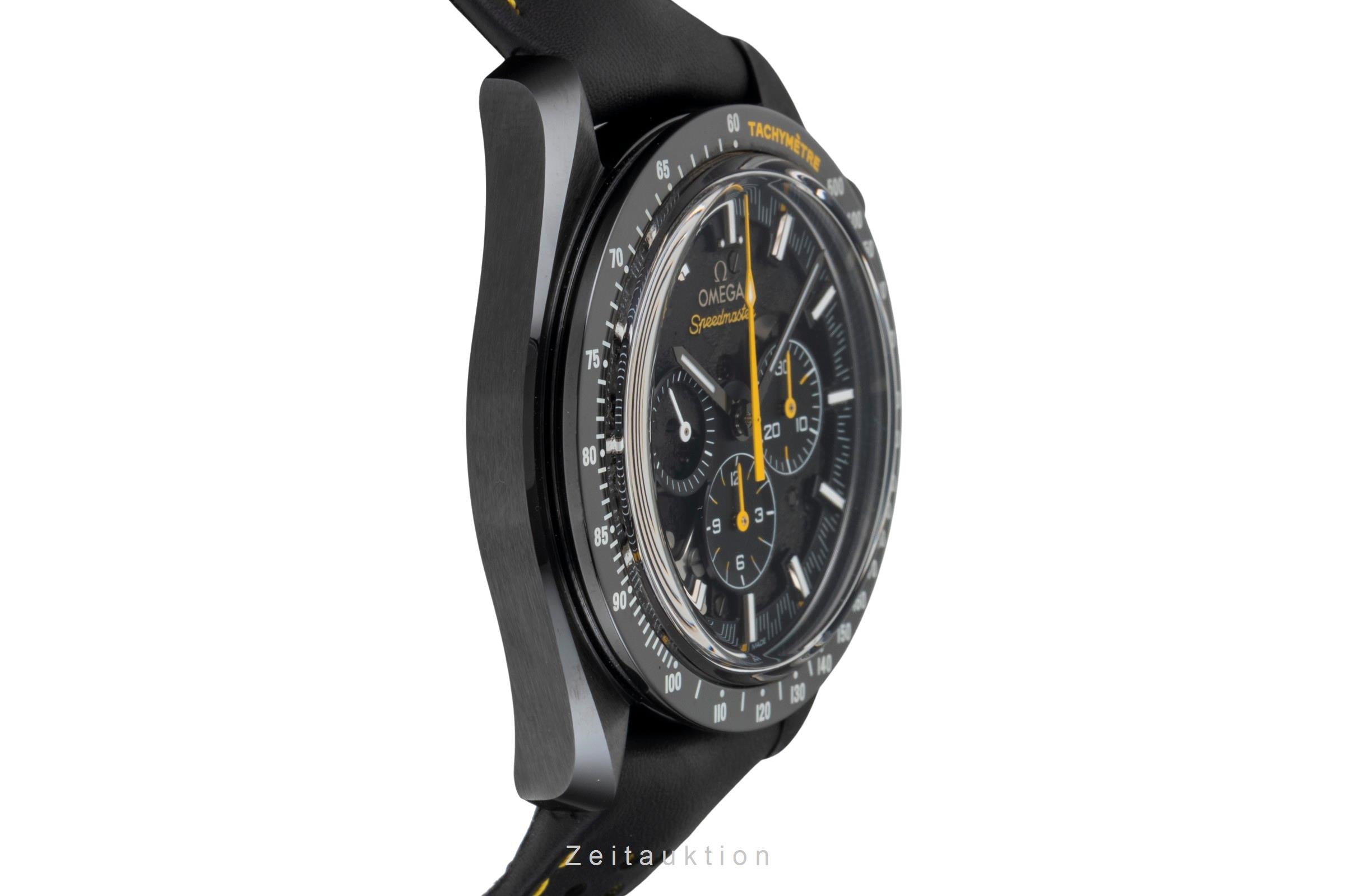 Omega Speedmaster Moonwatch chronograph ceramic manual winding men's watch 311.92.44.30.01.001  [2605125]