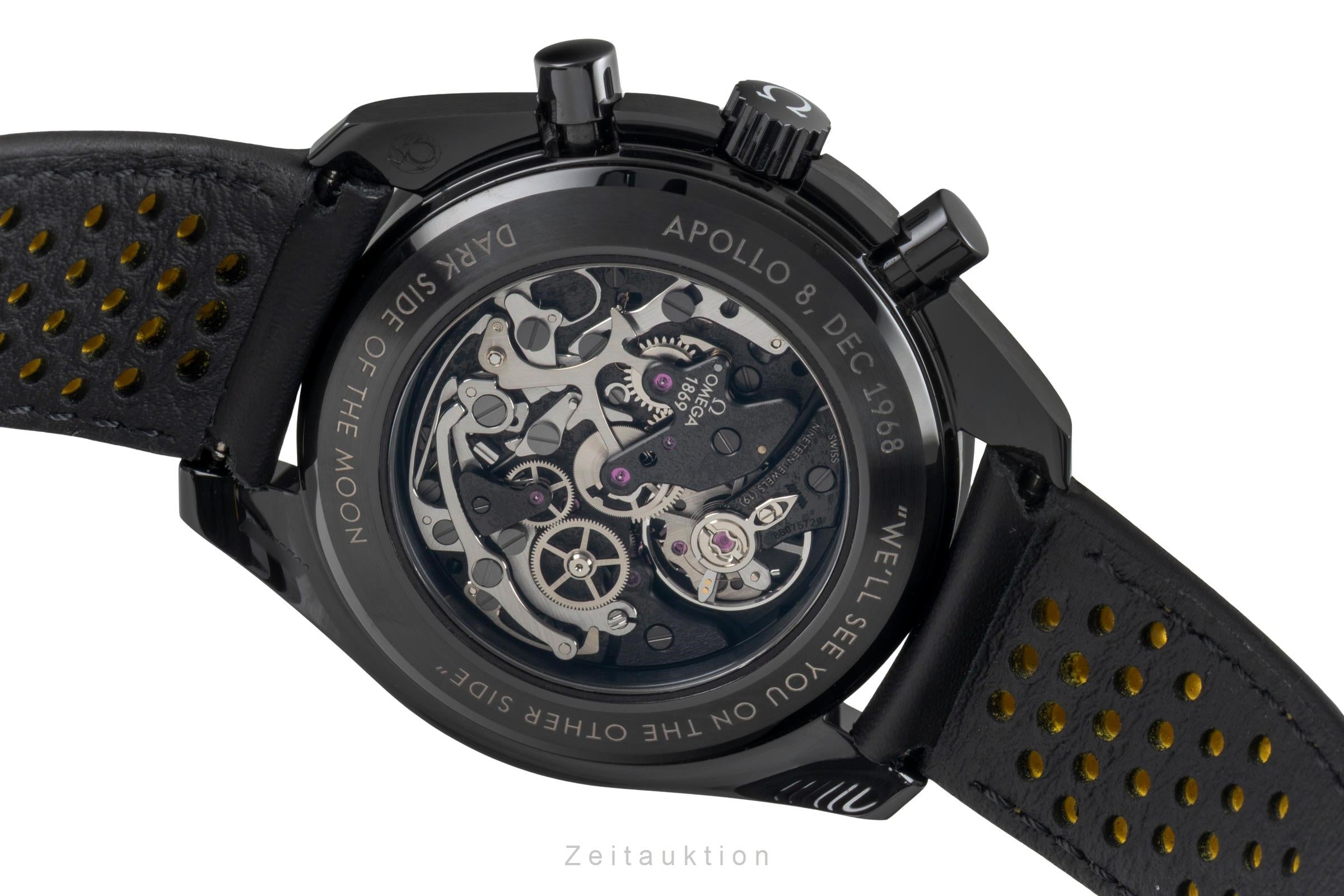 Omega Speedmaster Moonwatch chronograph ceramic manual winding men's watch 311.92.44.30.01.001  [2605125]