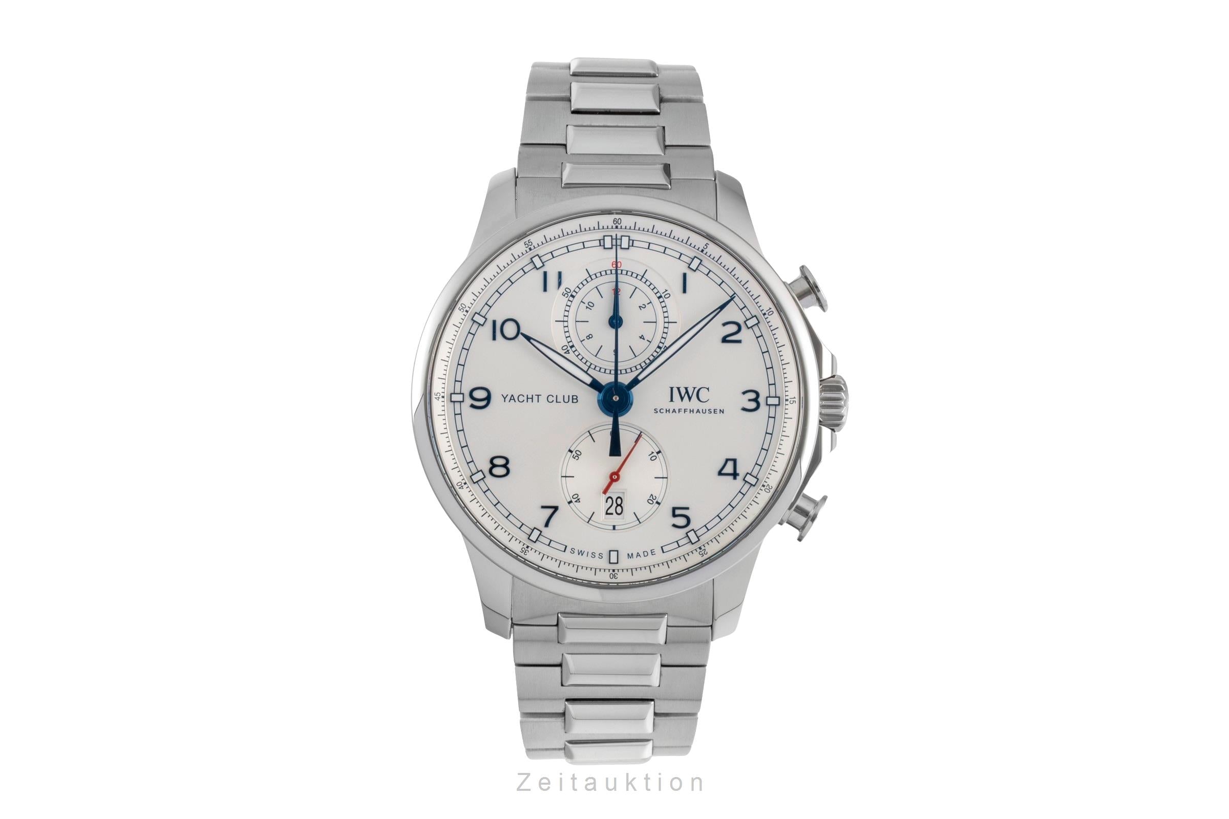 IWC Portugieser cronógrafo acero automático reloj para caballeros IW390702 LP: 14000EUR  [2605126]
