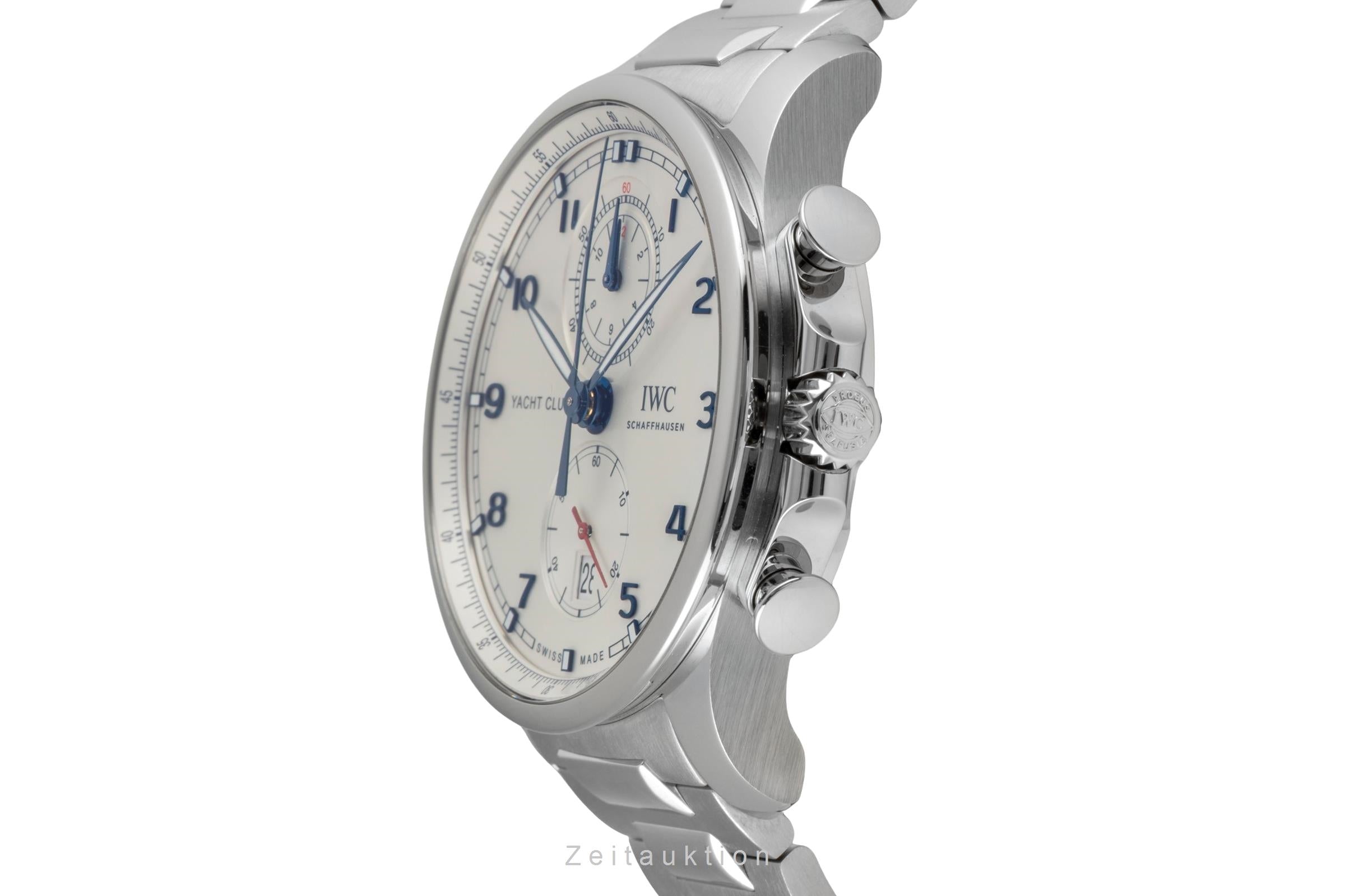 IWC Portugieser cronógrafo acero automático reloj para caballeros IW390702 LP: 14000EUR  [2605126]