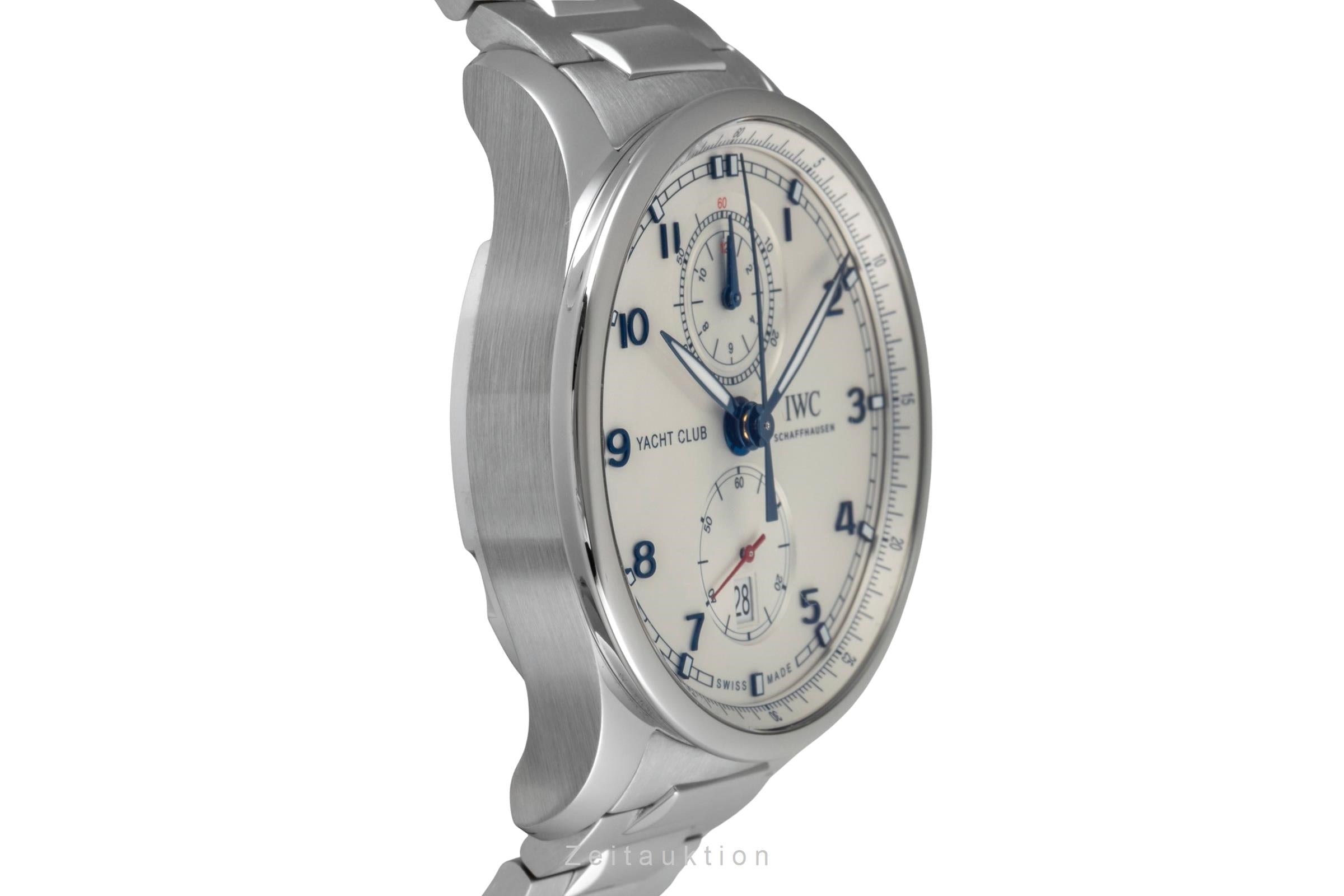 IWC Portugieser cronógrafo acero automático reloj para caballeros IW390702 LP: 14000EUR  [2605126]