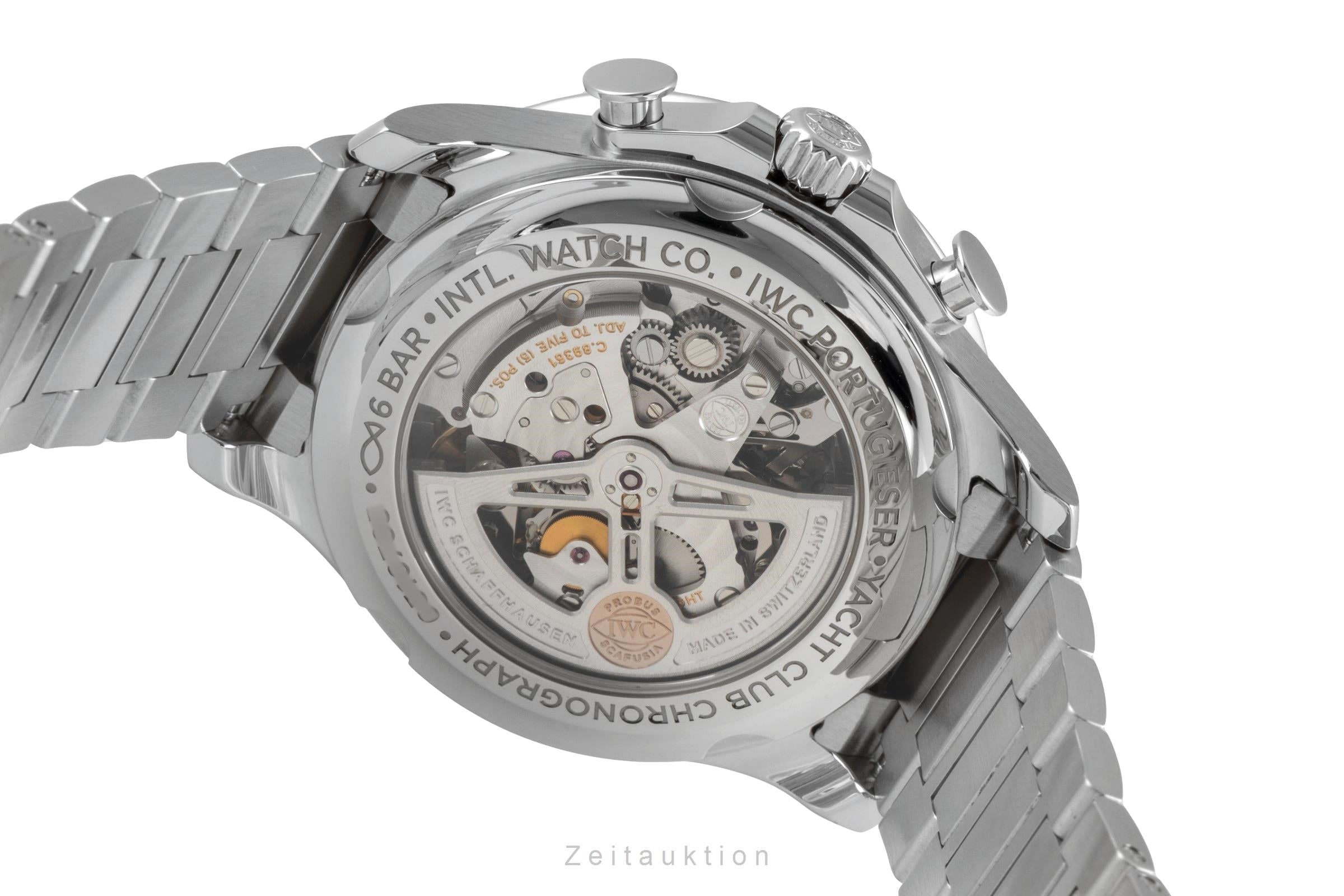 IWC Portugieser cronógrafo acero automático reloj para caballeros IW390702 LP: 14000EUR  [2605126]