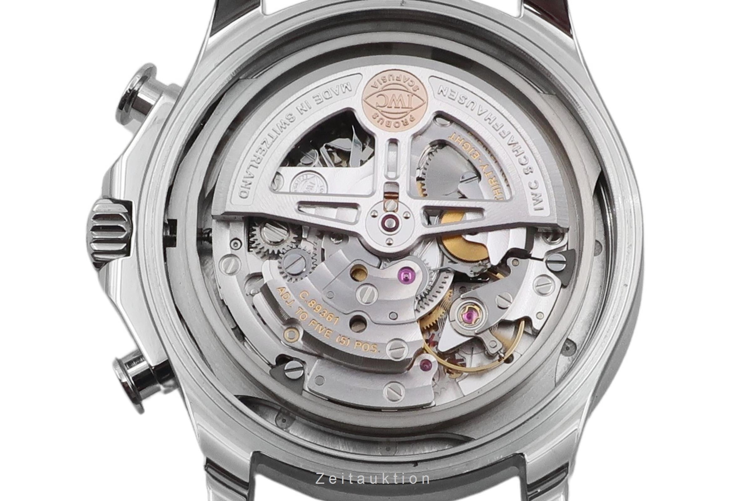 IWC Portugieser cronógrafo acero automático reloj para caballeros IW390702 LP: 14000EUR  [2605126]