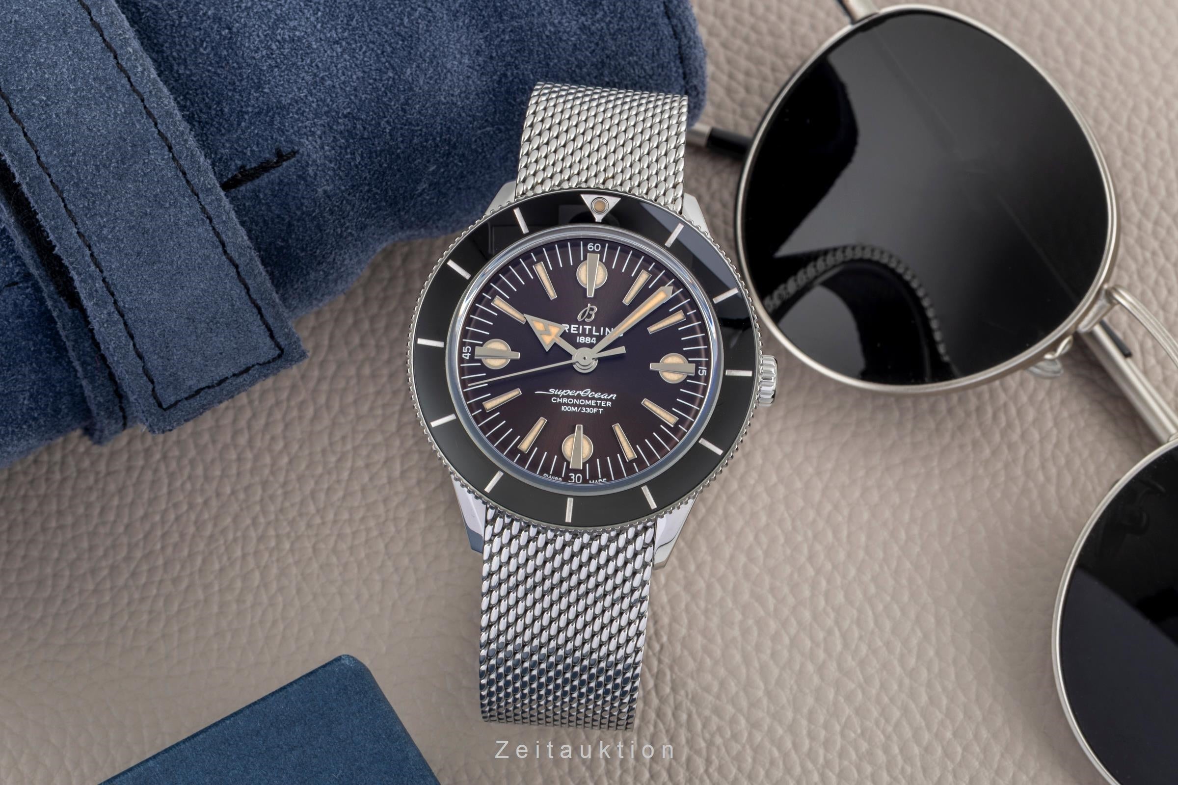 Breitling Superocean Heritage 42 acier automatique montre pour hommes A103703A1Q1W1  [2605127]