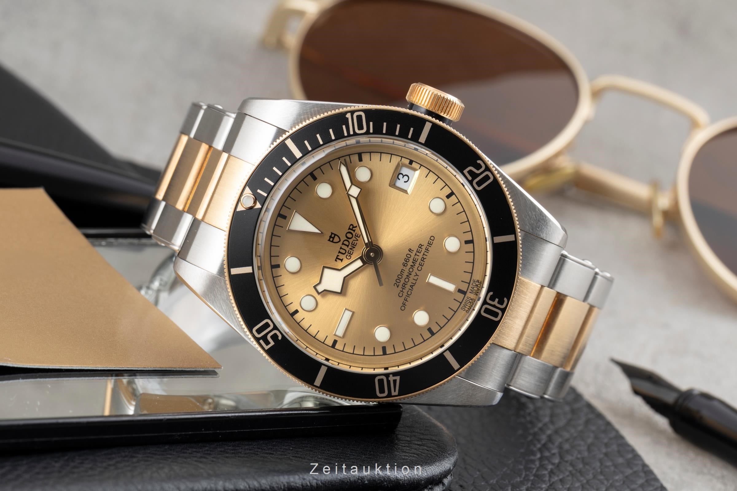Tudor Black Bay acero / oro automático reloj para caballeros 79733N-0004  [2605130]