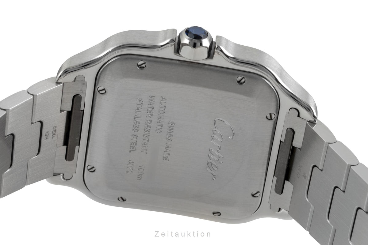 Cartier Santos steel / gold automatic men's watch W2SA0006 LP: 14000EUR  [2605132]